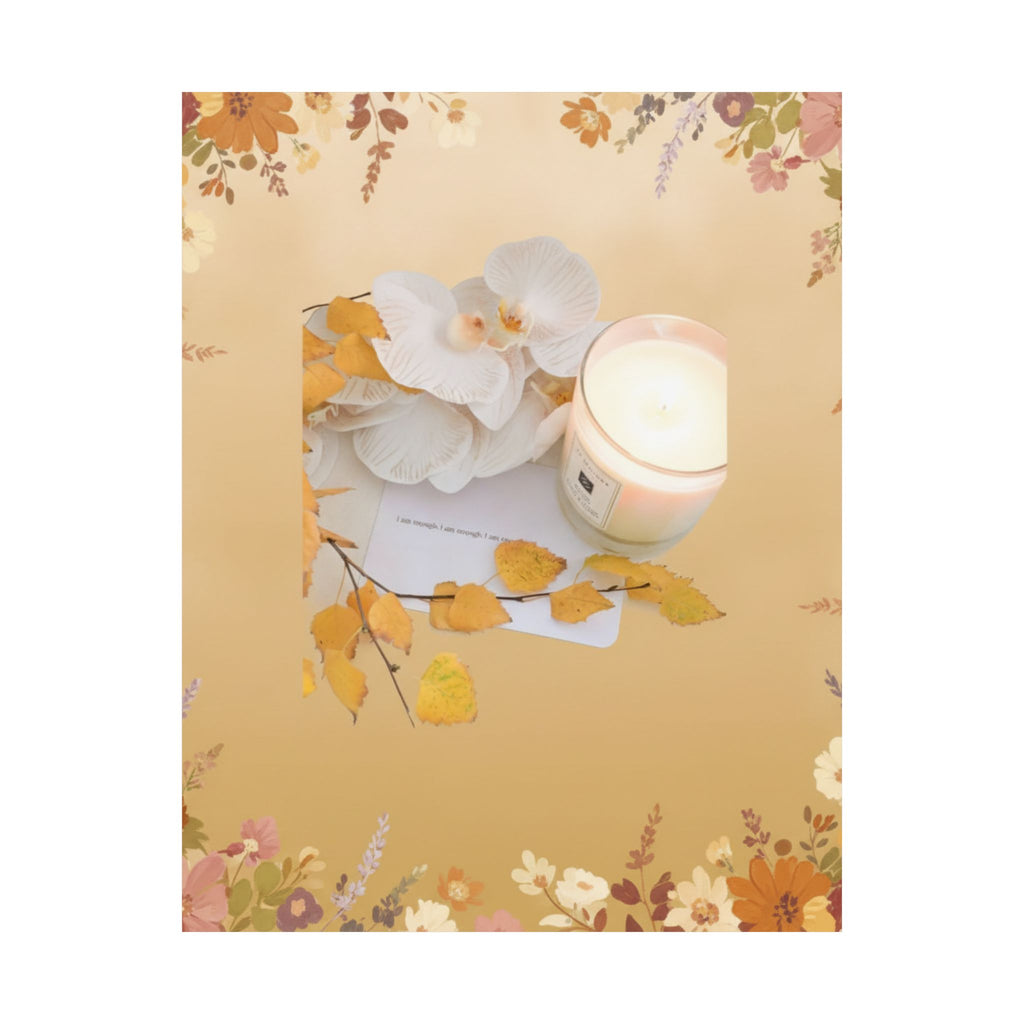 Affirmation — Candle — Matte Poster