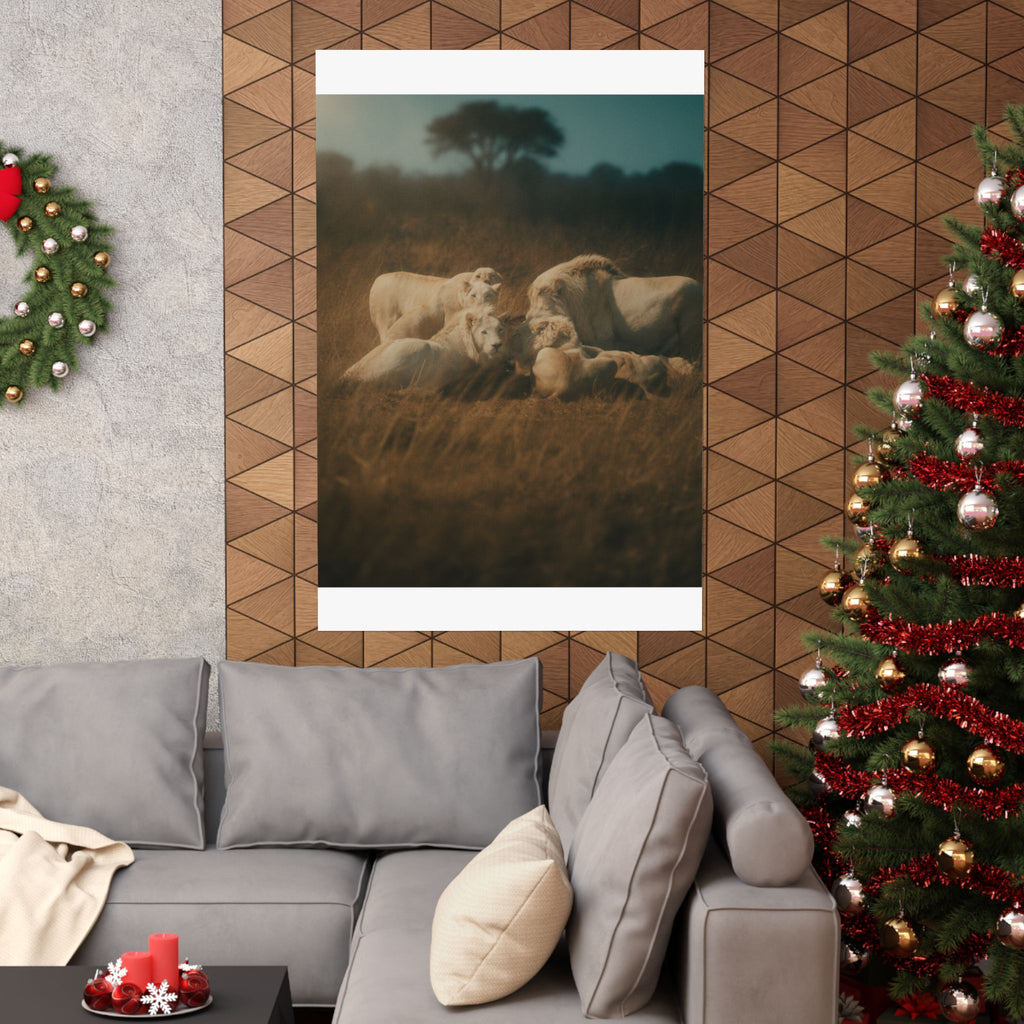 Cinematic — Lion — Matte Poster