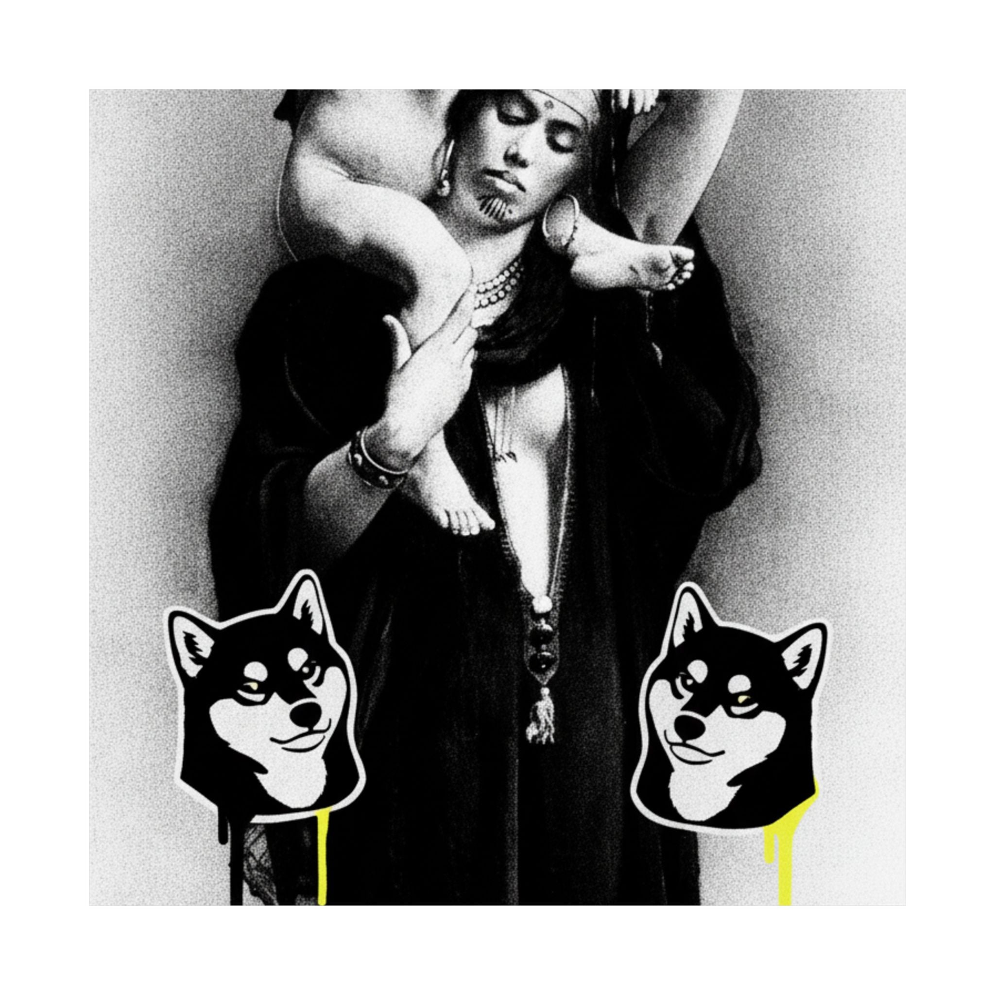 Streetwear Collage — Person — Matte Poster