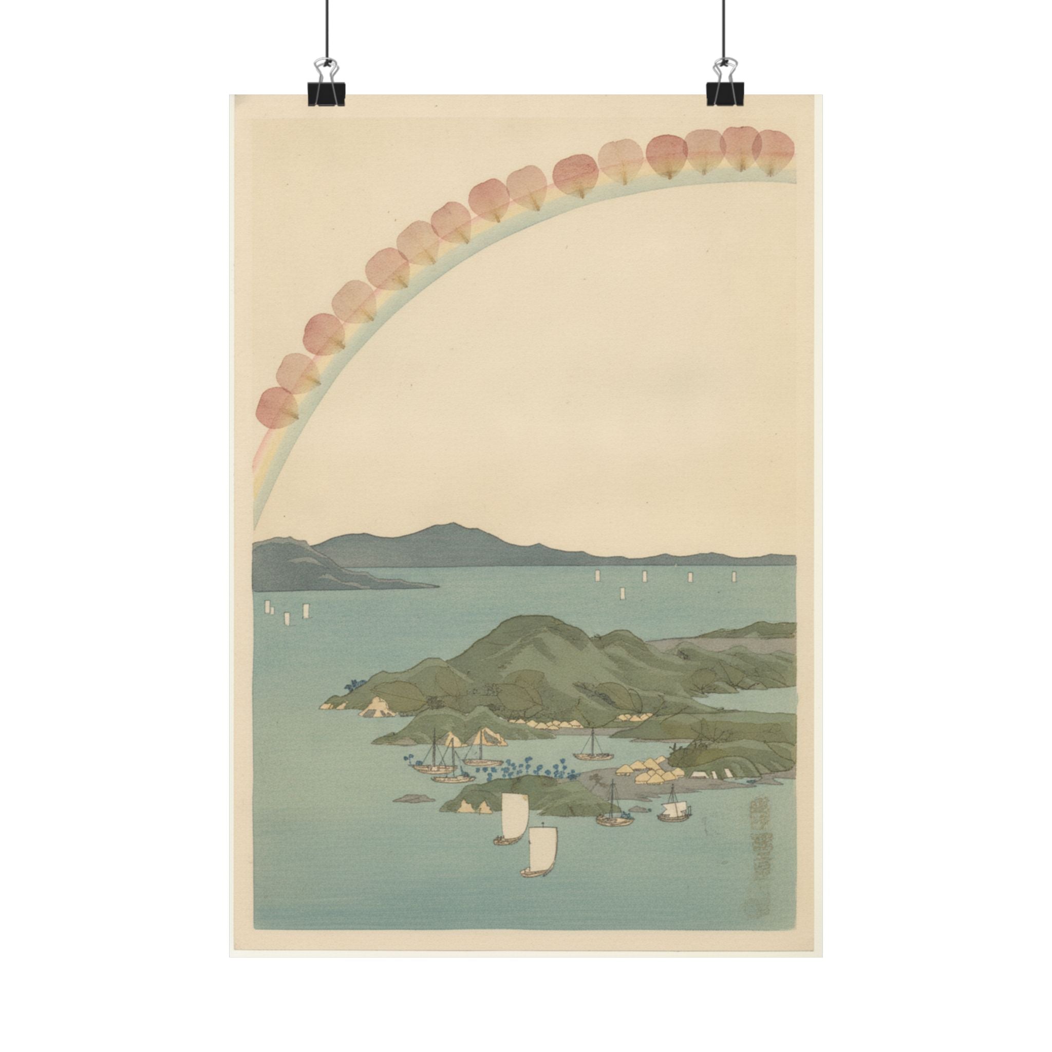 Botanical — Tsushima Kaigan Yubare — Matte Poster