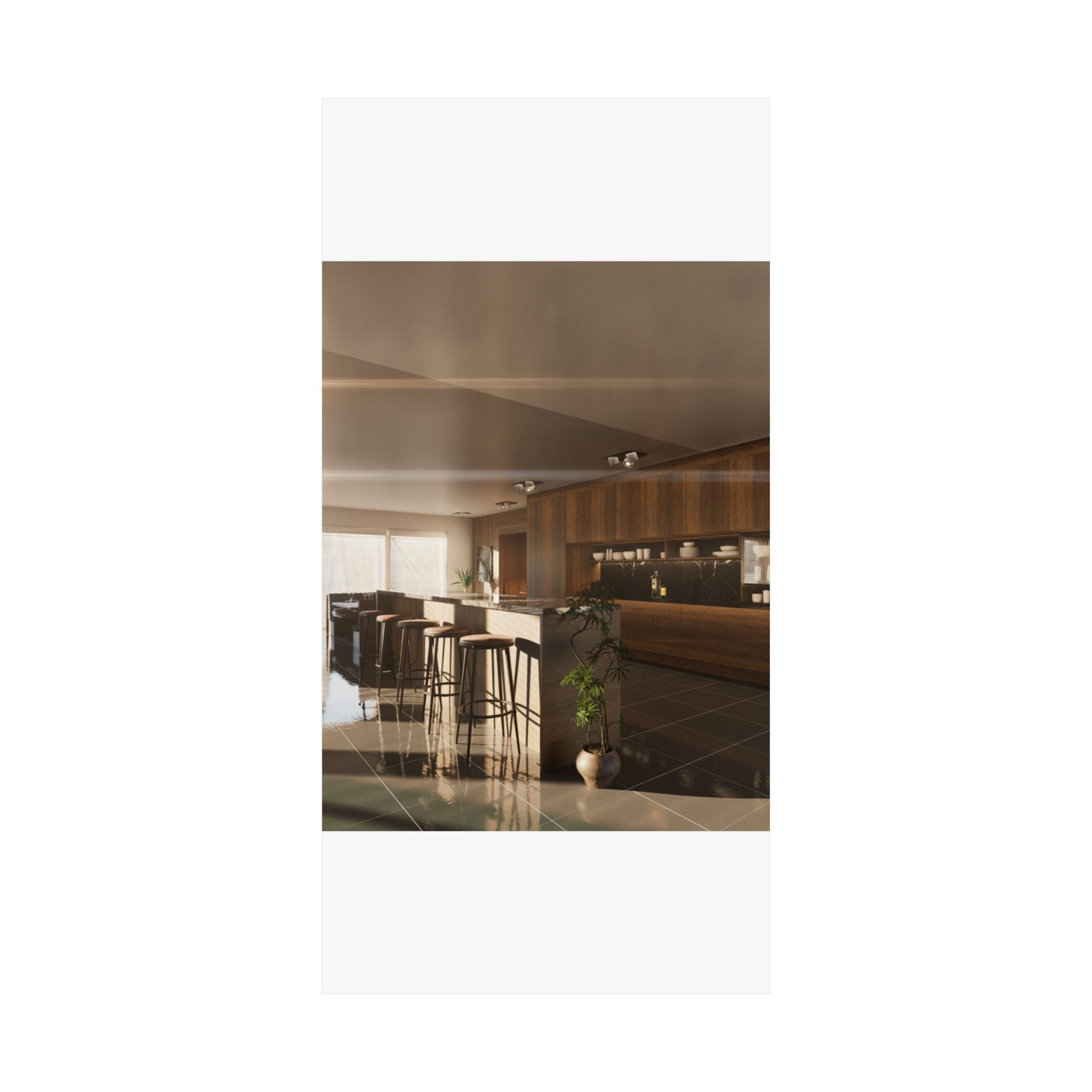 Cinematic — Kitchen — Matte Poster