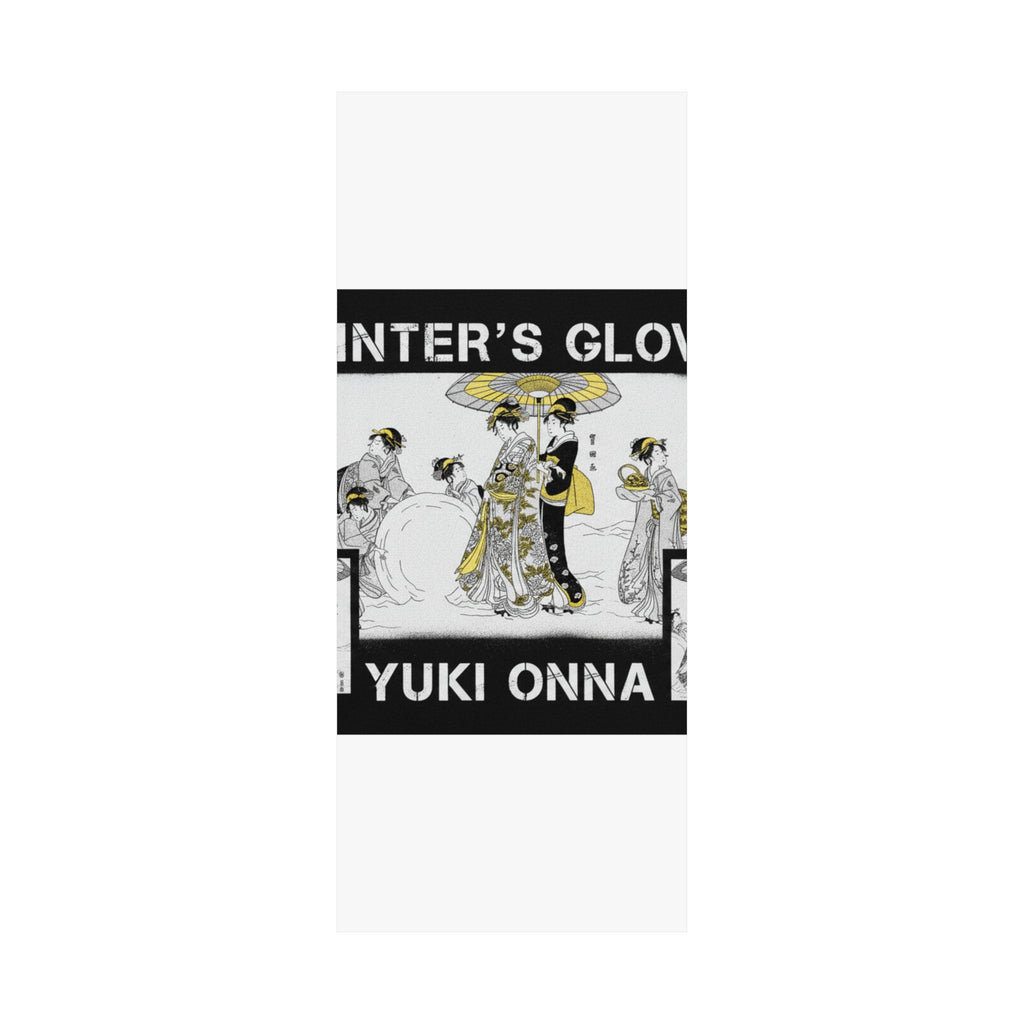 Streetwear Collage — Courtesans And Attendants Making A Giant Snowball — Matte Poster