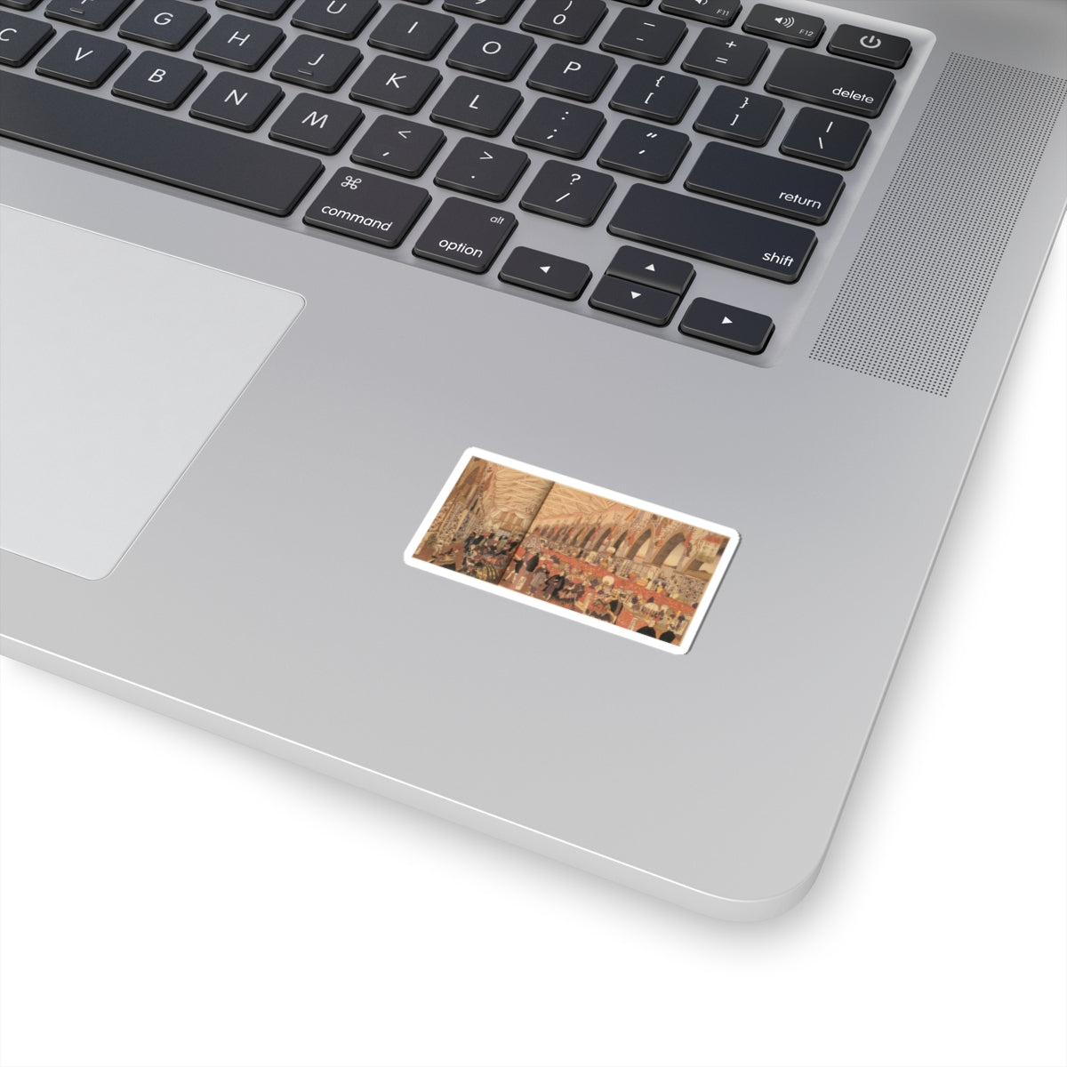 Southern Sunset — Picture Of A Prosperous English Trading Firm In Yokohama — Kiss-Cut Sticker