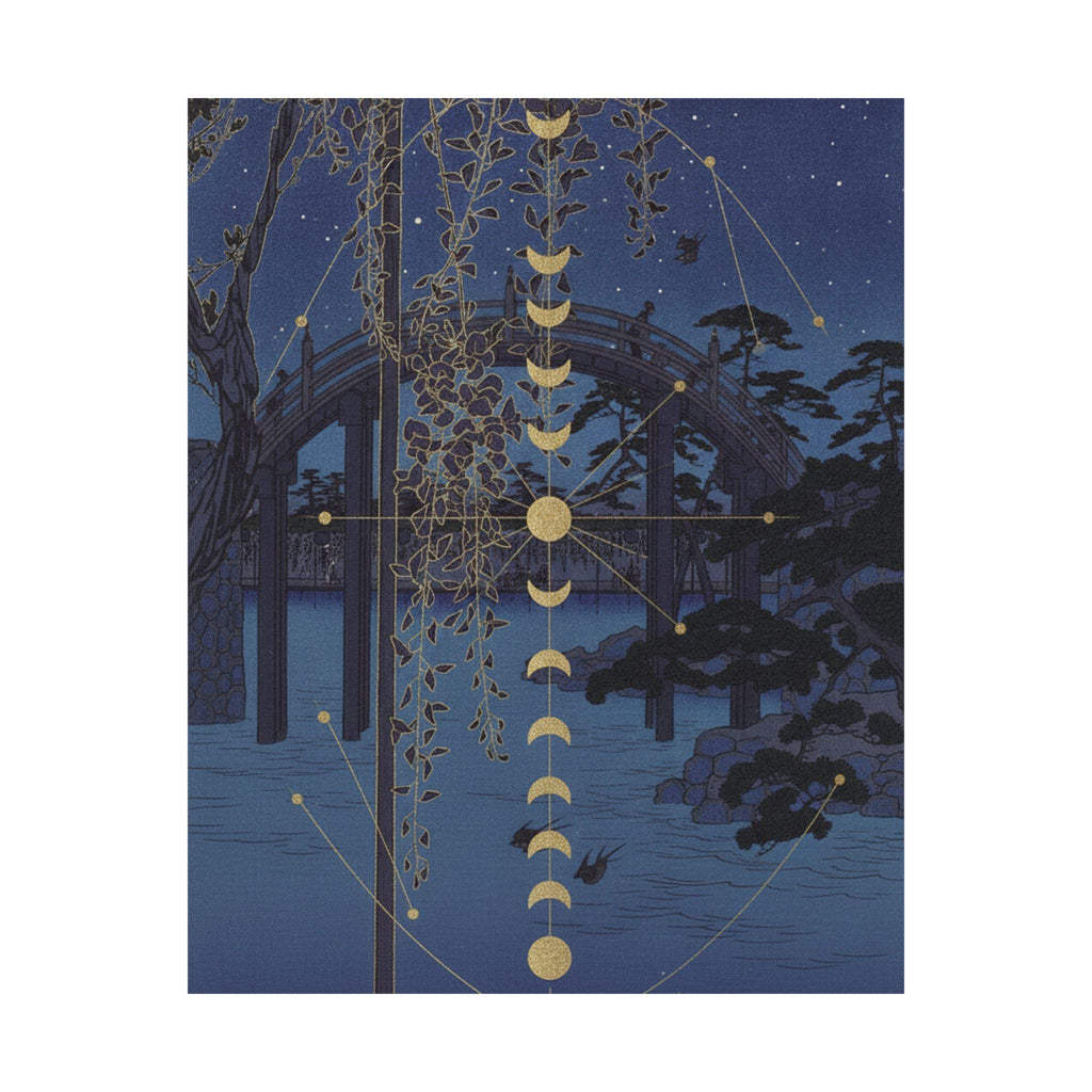 Celestial — In The Kameido Tenjin Shrine Compound — Matte Poster