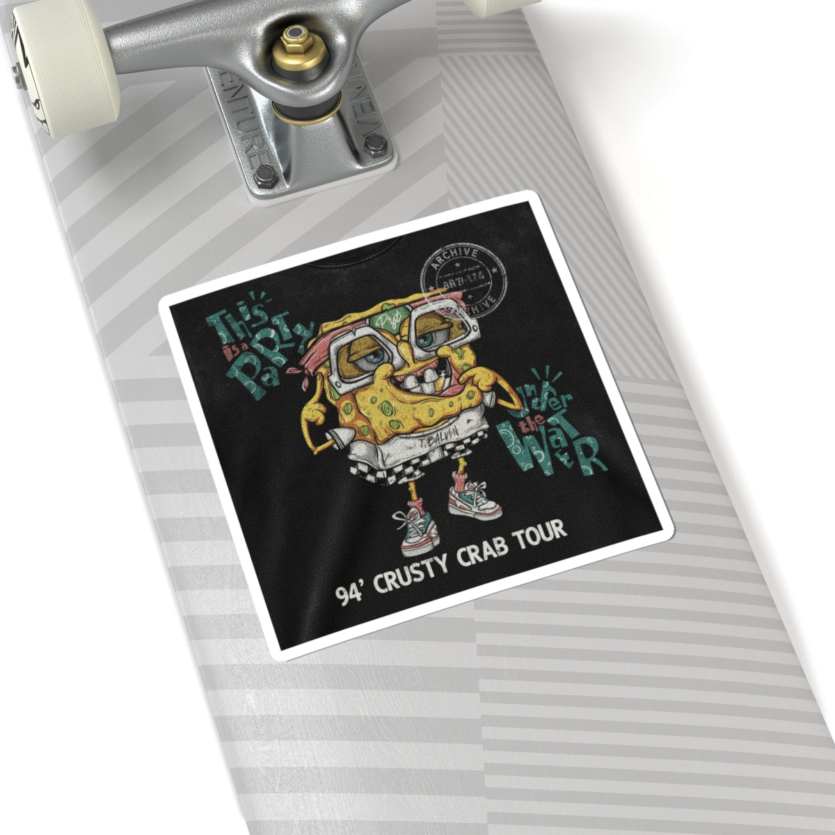 Vintage Bootleg — Sponge — Kiss-Cut Sticker