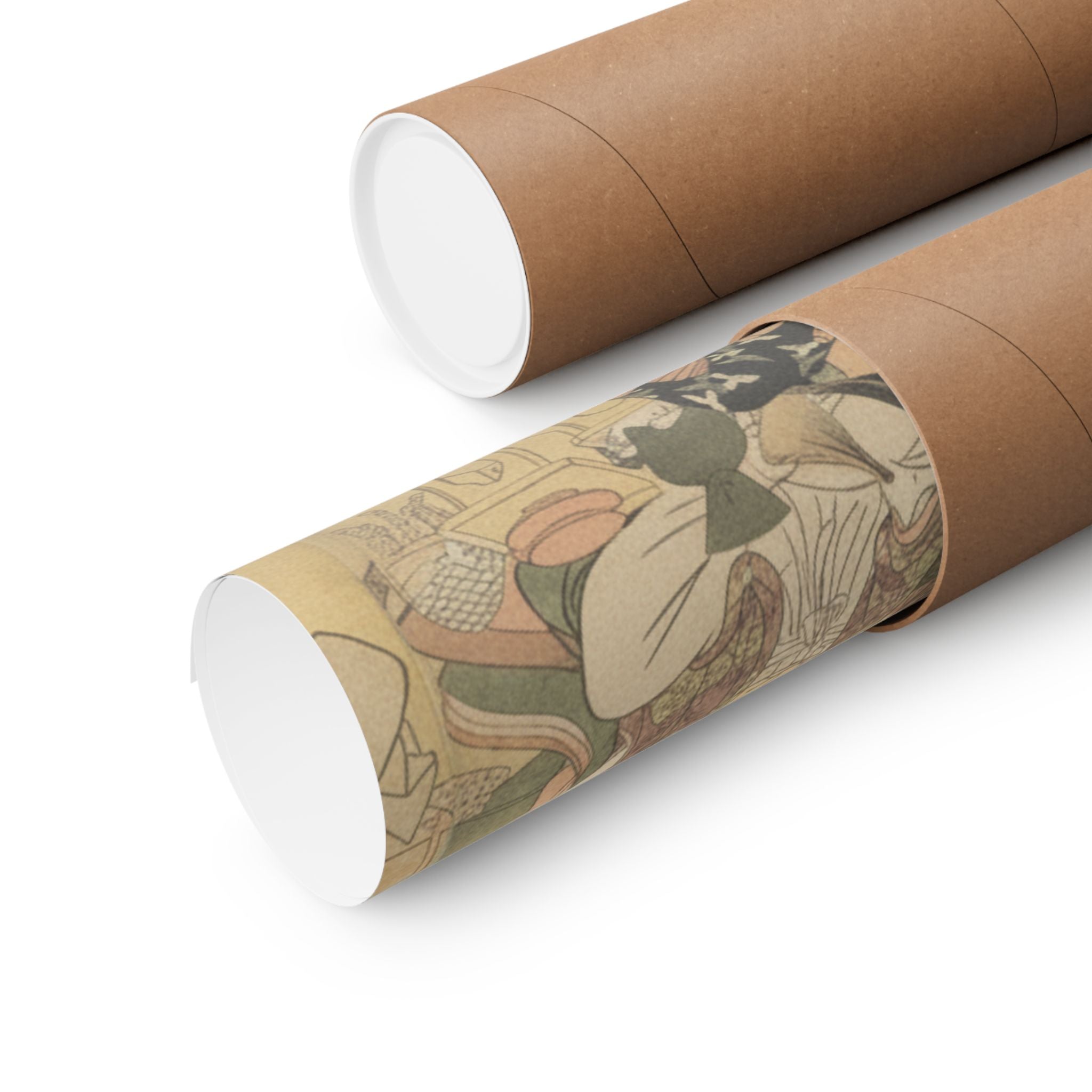 Dramatic Storm — A View Of The Pleasures Of The Taiko And His Five Wives At Rakutō — Matte Poster