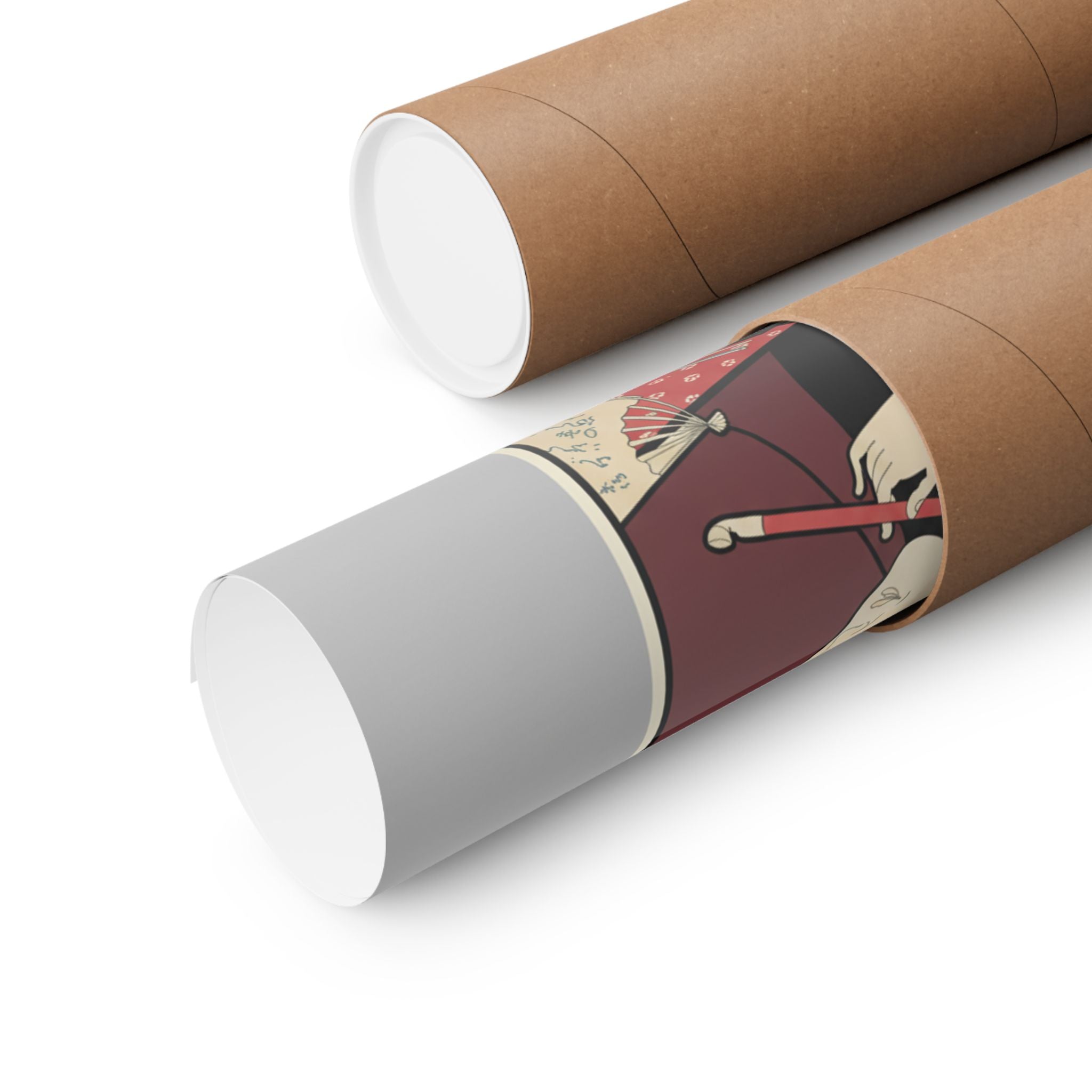 Product Marketing — The Writer Santō Kyōden (A.K.A. Kitao Masanobu) — Matte Poster