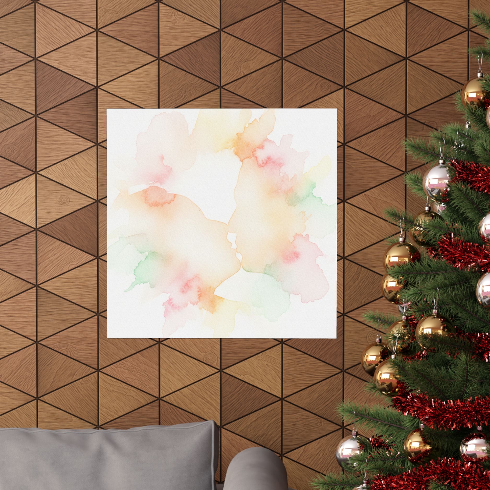 Watercolor — Abstract — Matte Poster