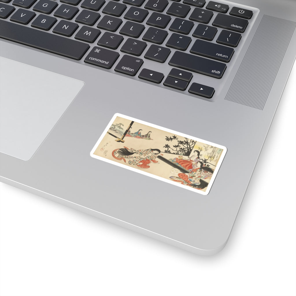 Botanical — Chiyoda Castle (Album Of Women) — Kiss-Cut Sticker