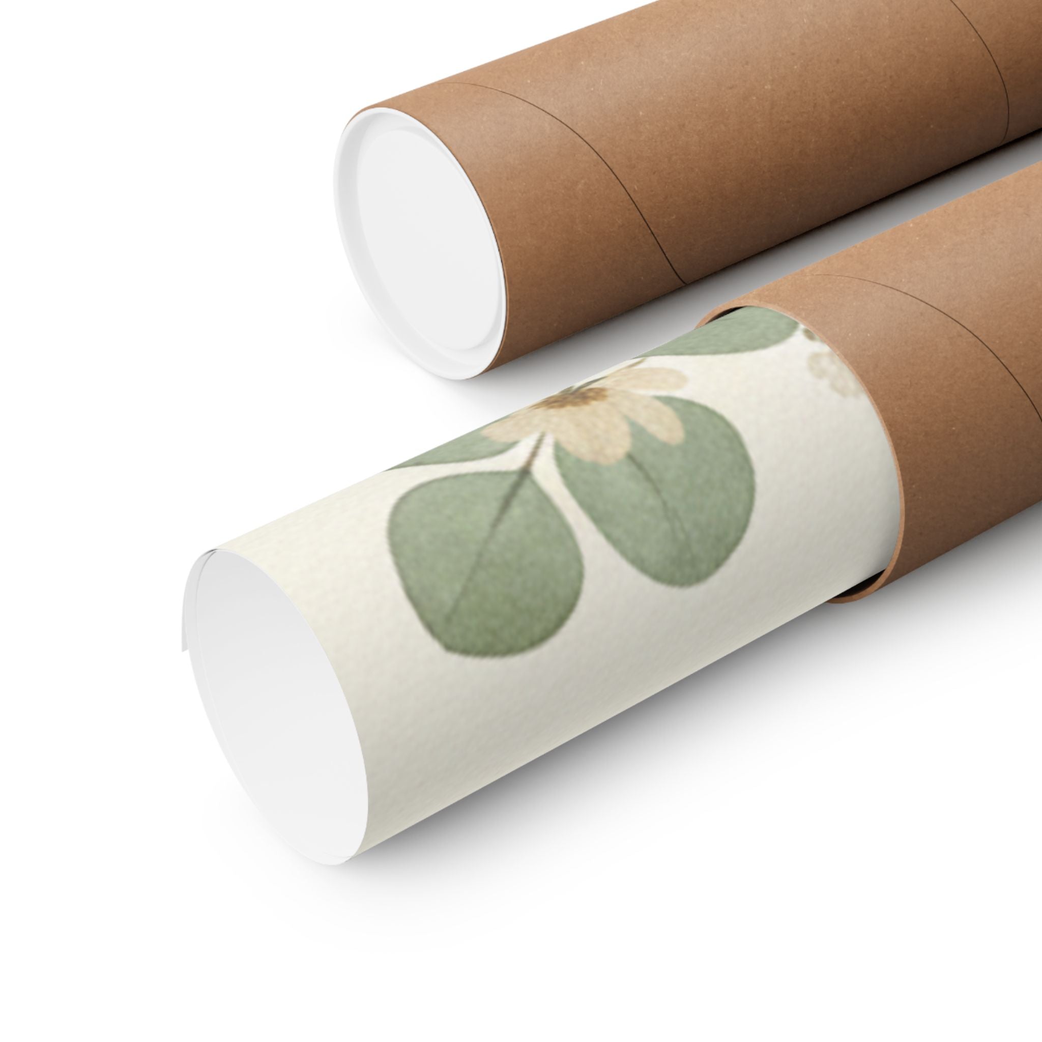 Pressed Lavender & Eucalyptus Garland Matte Poster