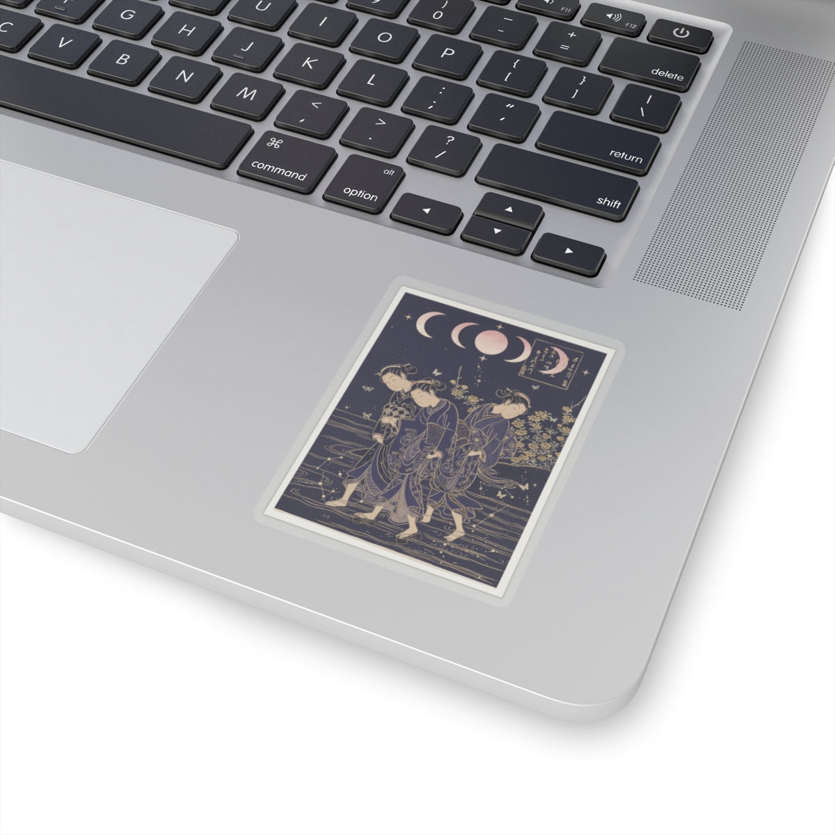 Celestial — The Tama River At Ide, Yamashiro Province — Kiss-Cut Sticker