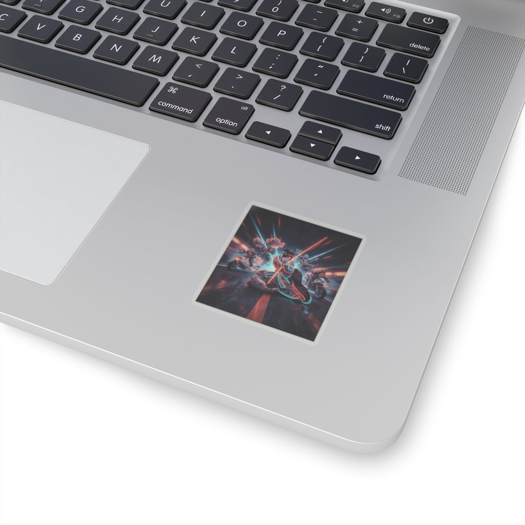 Fast Furious — Bijin Urashima And The Seven Fortune Beings (Shichi-Fuku-Jin) — Kiss-Cut Sticker