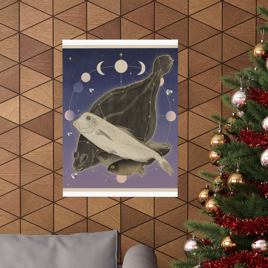 Celestial — Flounder And Other Fishes — Matte Poster