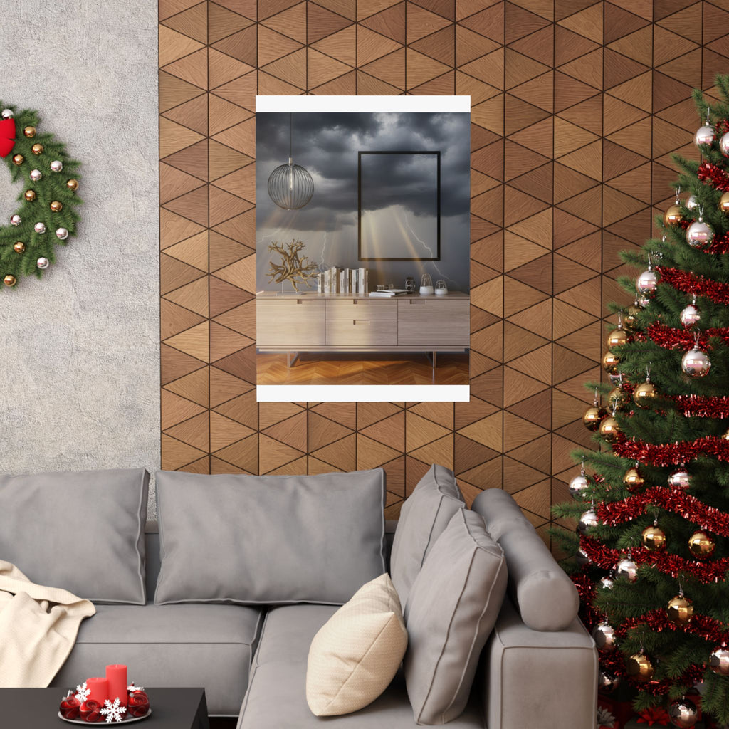 Dramatic Storm — Interior — Matte Poster