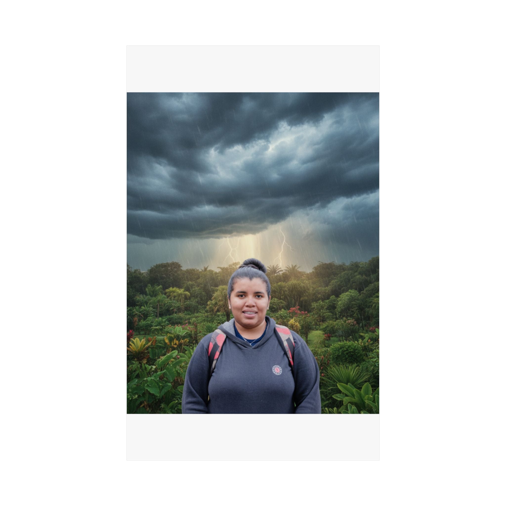 Dramatic Storm — Person — Matte Poster — Poster 2