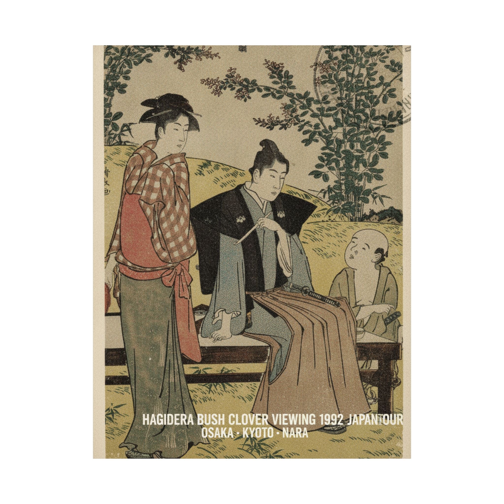 Vintage Bootleg — Viewing The Bush Clover At Hagidera — Matte Poster