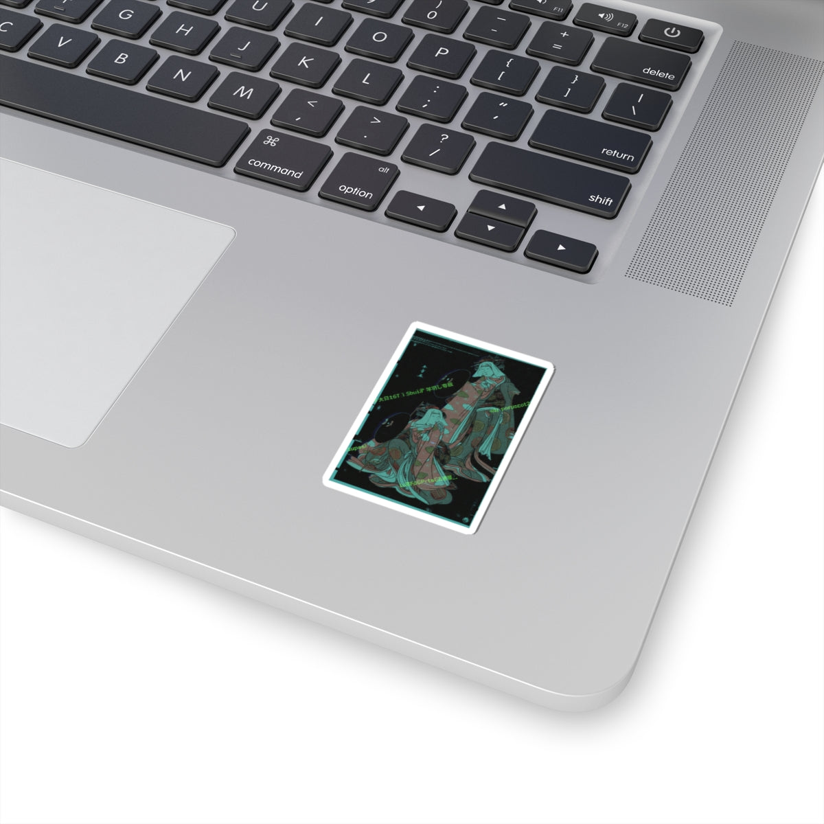 Glitch Culture — The Actors Iv Iwai Hanshiro And I Bando Mitsugoro As Women Pilgrime In A Shosa ( — Kiss-Cut Sticker