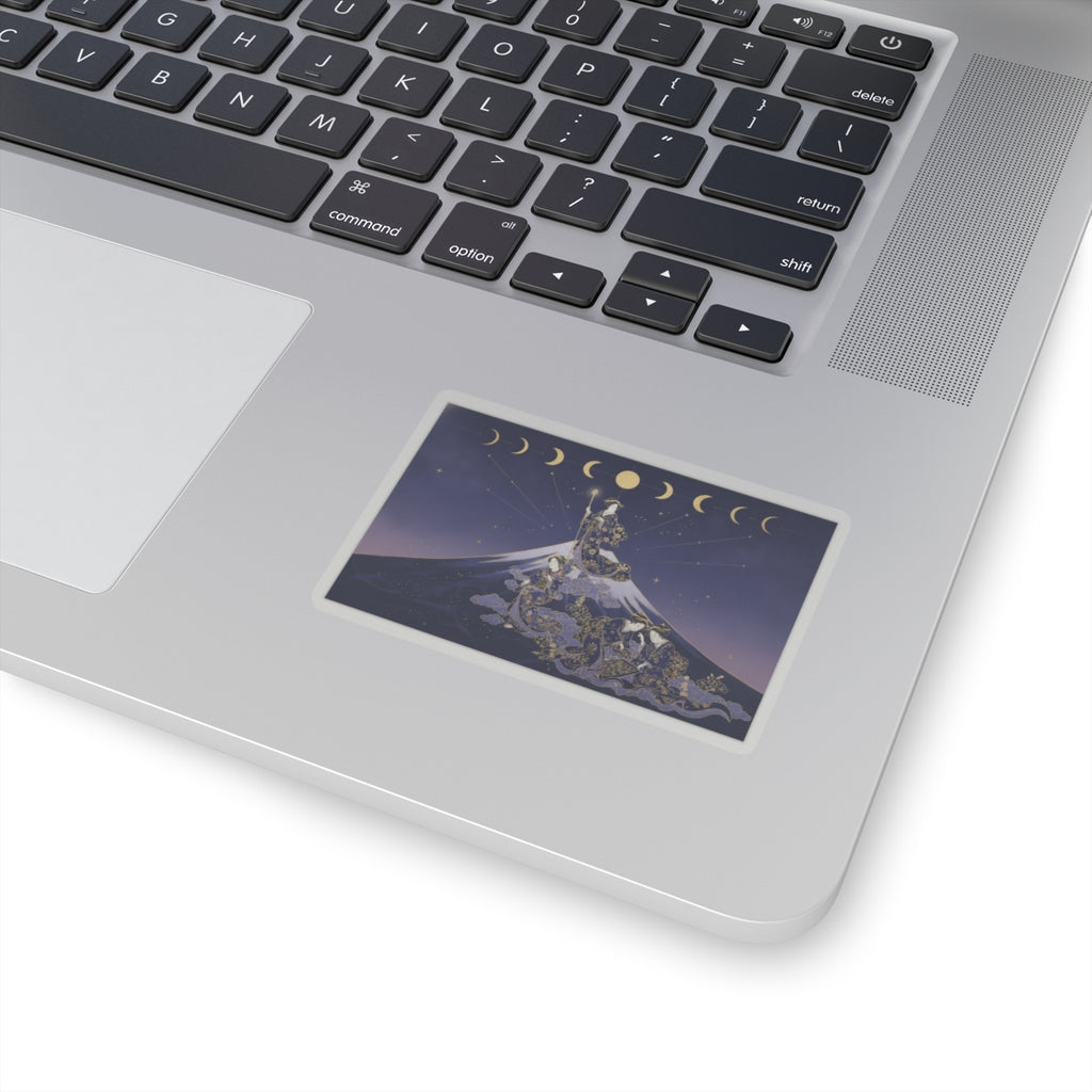 Celestial — Actors [Out Of Costume] Like Mount Fuji [Without Snow] In Summer (Yakusha Natsu  — Kiss-Cut Sticker