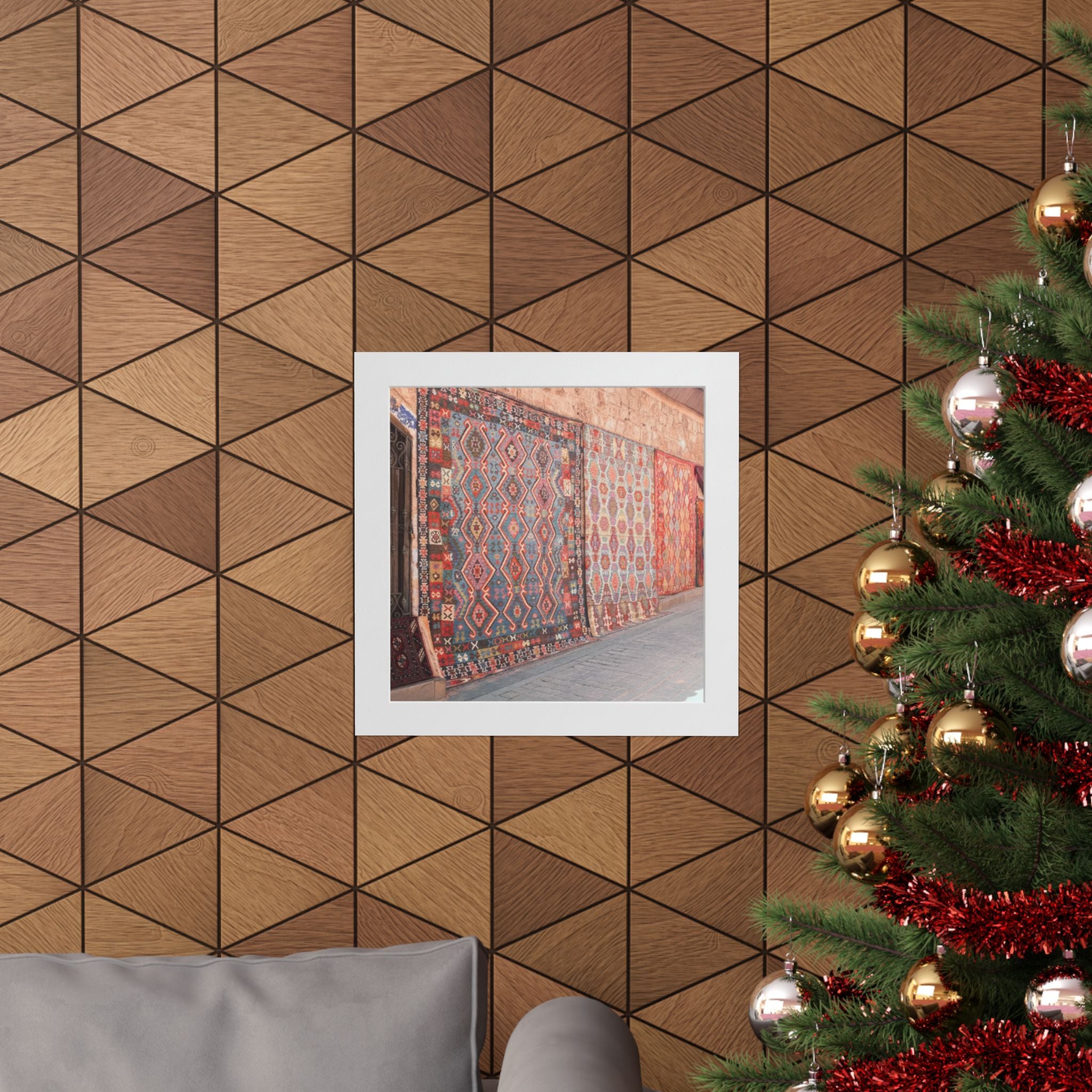 Watercolor — Rug — Matte Poster