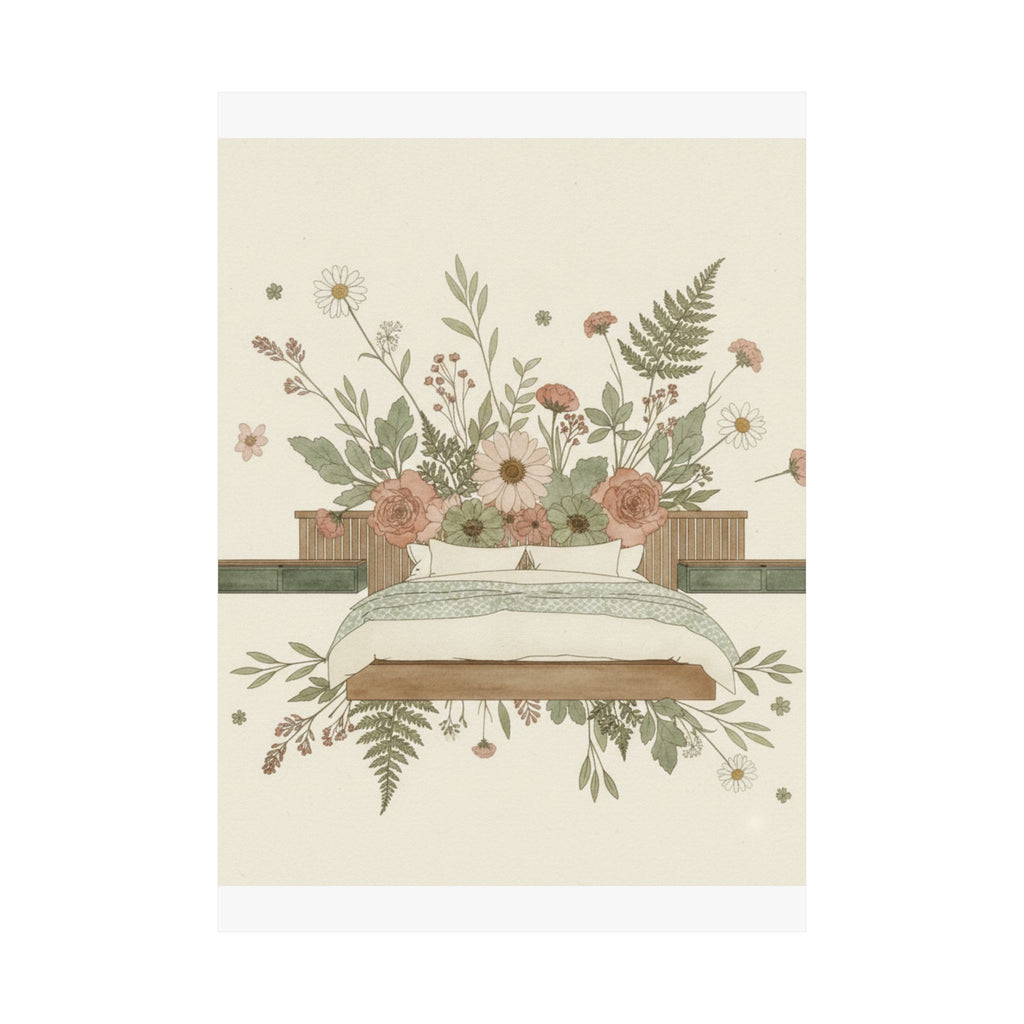 Botanical — Bedroom — Matte Poster