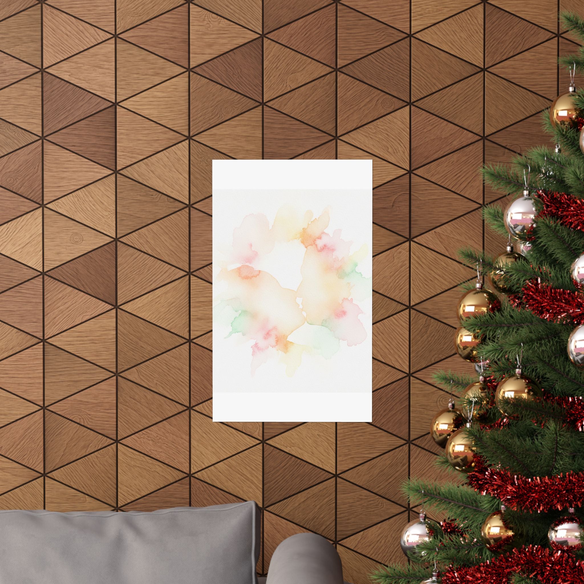 Watercolor — Abstract — Matte Poster