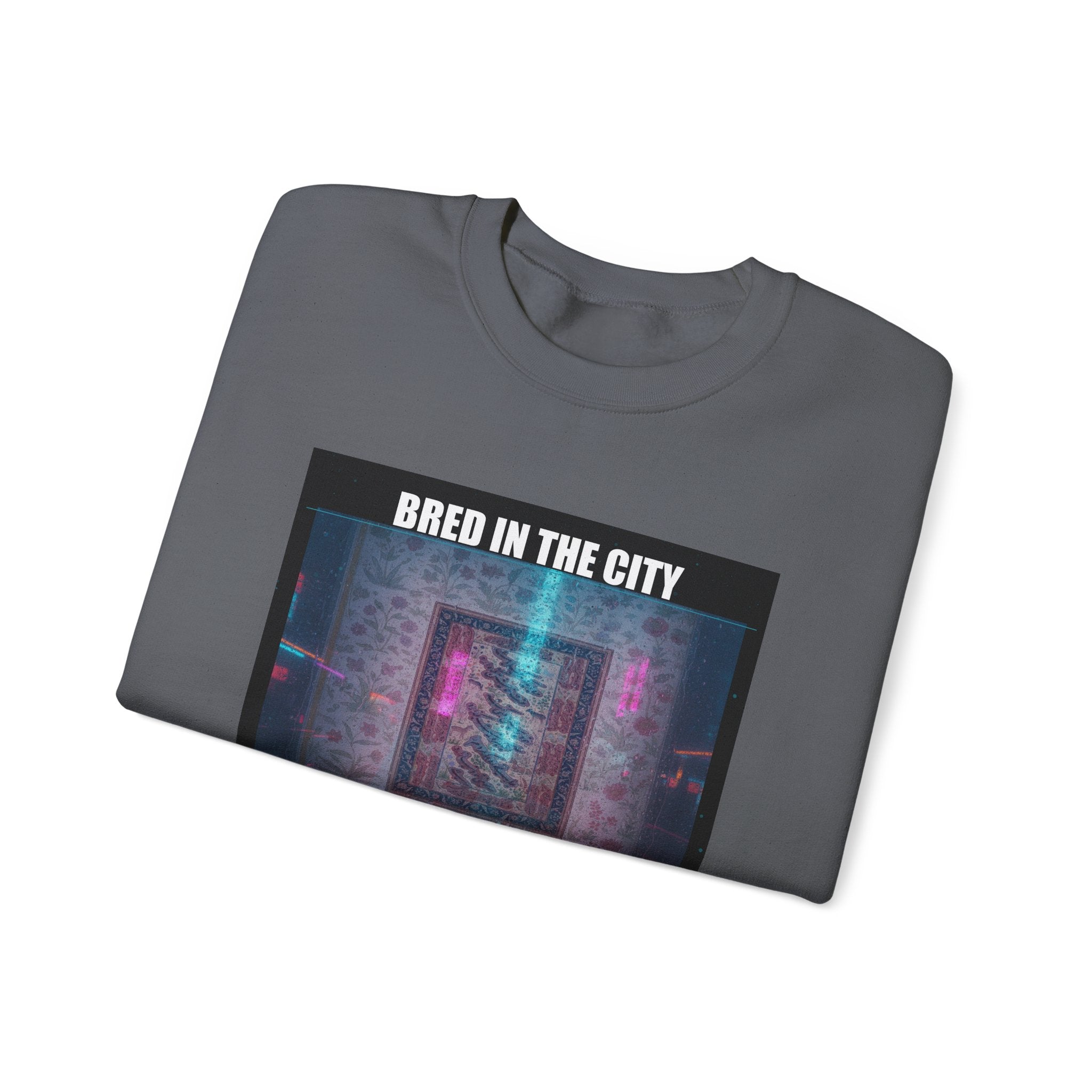 CITY NEVER SLEEPS crewneck sweatshirt — product view 17