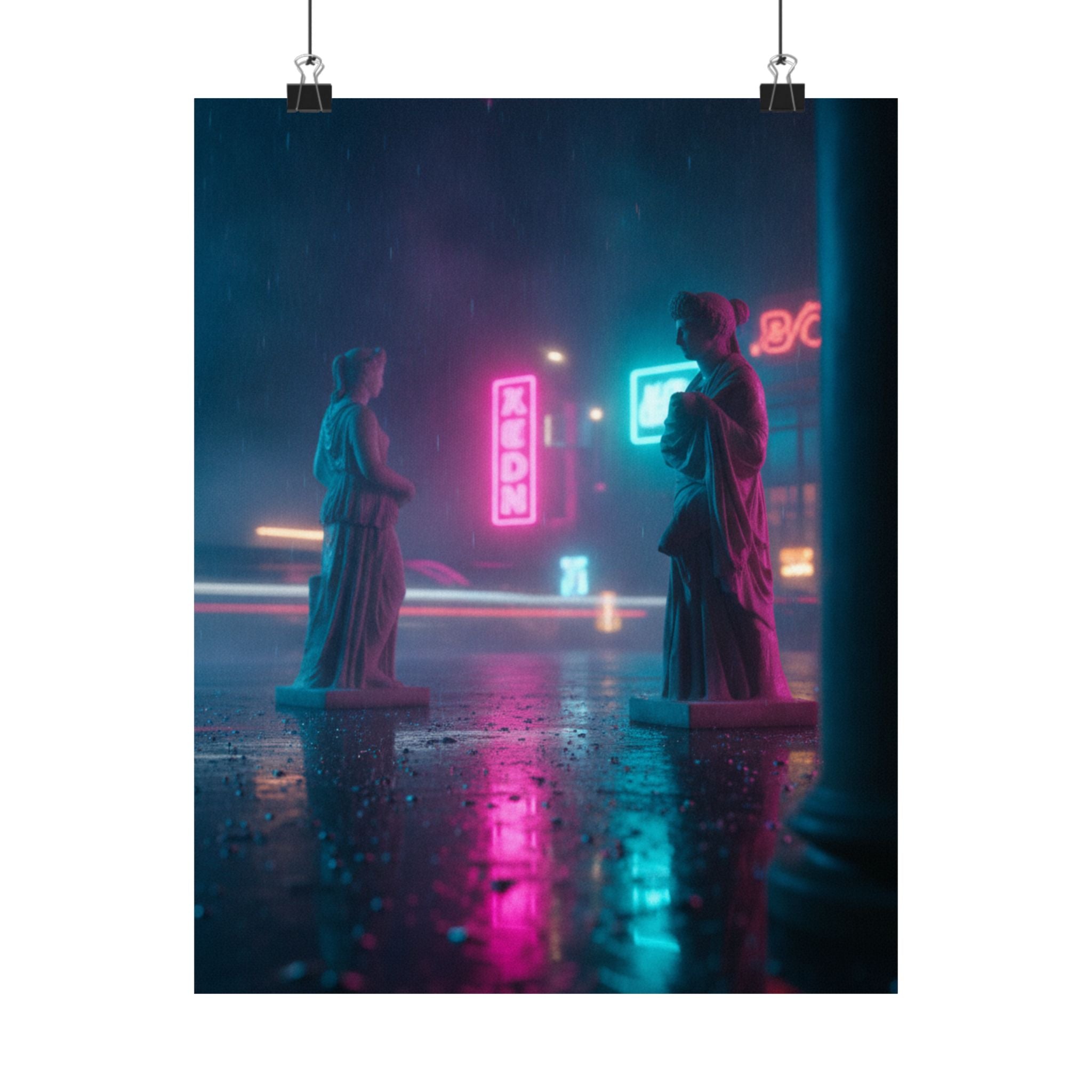 Neon Noir art print — product view 5