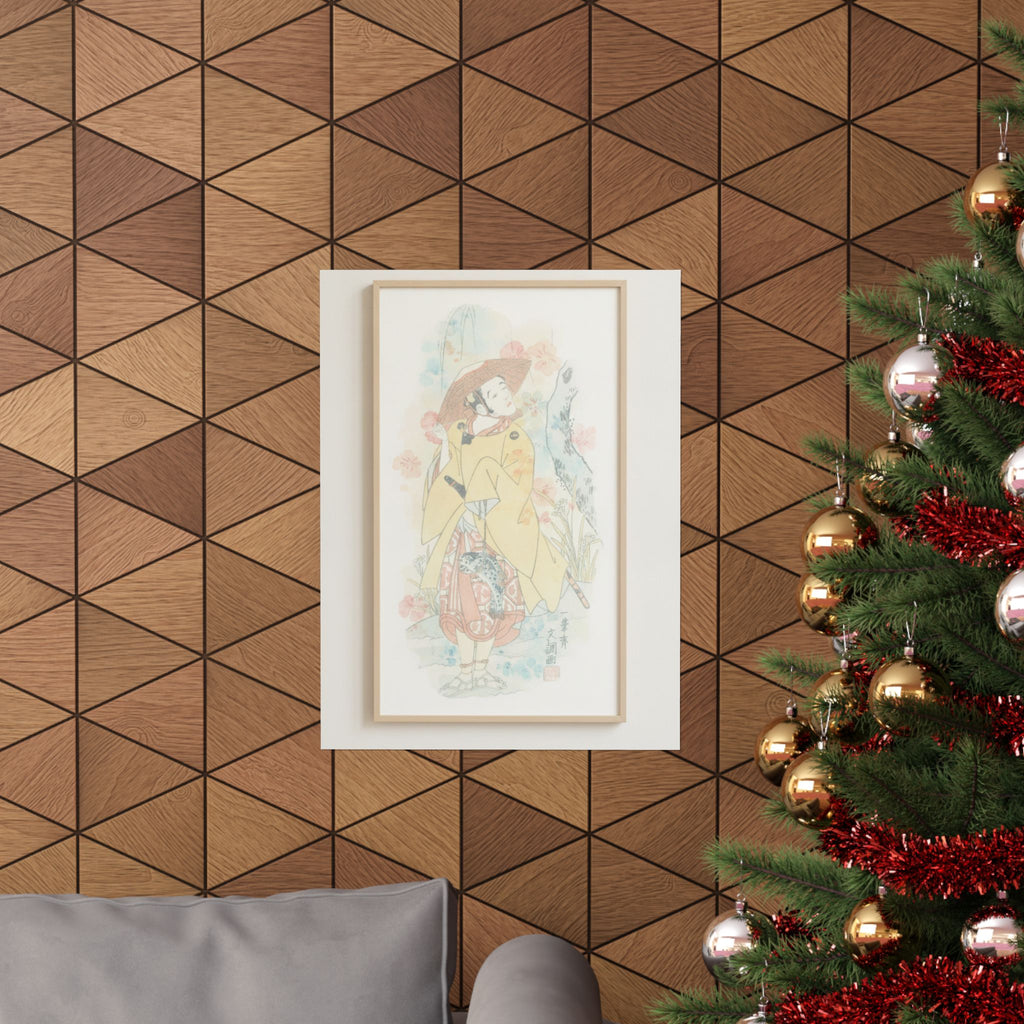 Watercolor — Arashi Otohachi I — Matte Poster