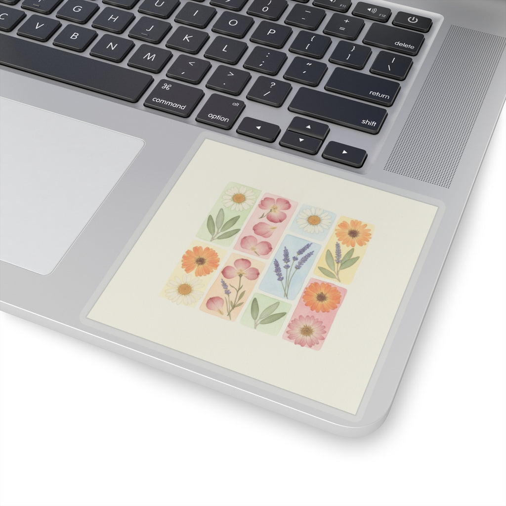 Botanical — Abstract — Kiss-Cut Sticker