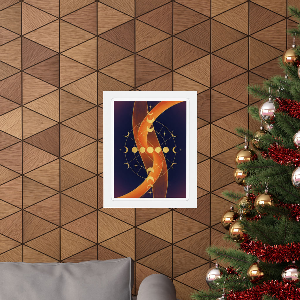 Celestial — Abstract — Matte Poster
