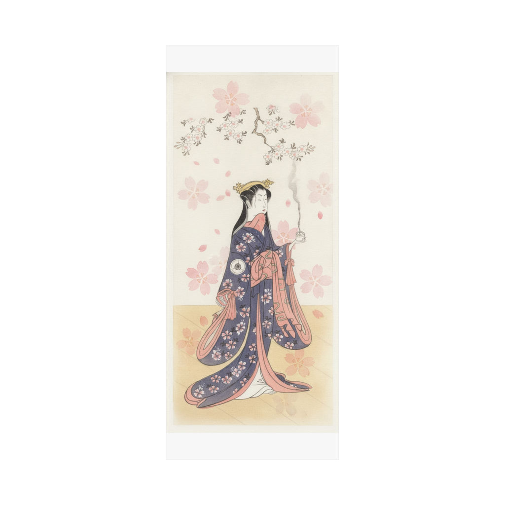 Watercolor — The Actor Iwai Hanshirō Iv As Sakura Hime, The Cherry Princess — Matte Poster