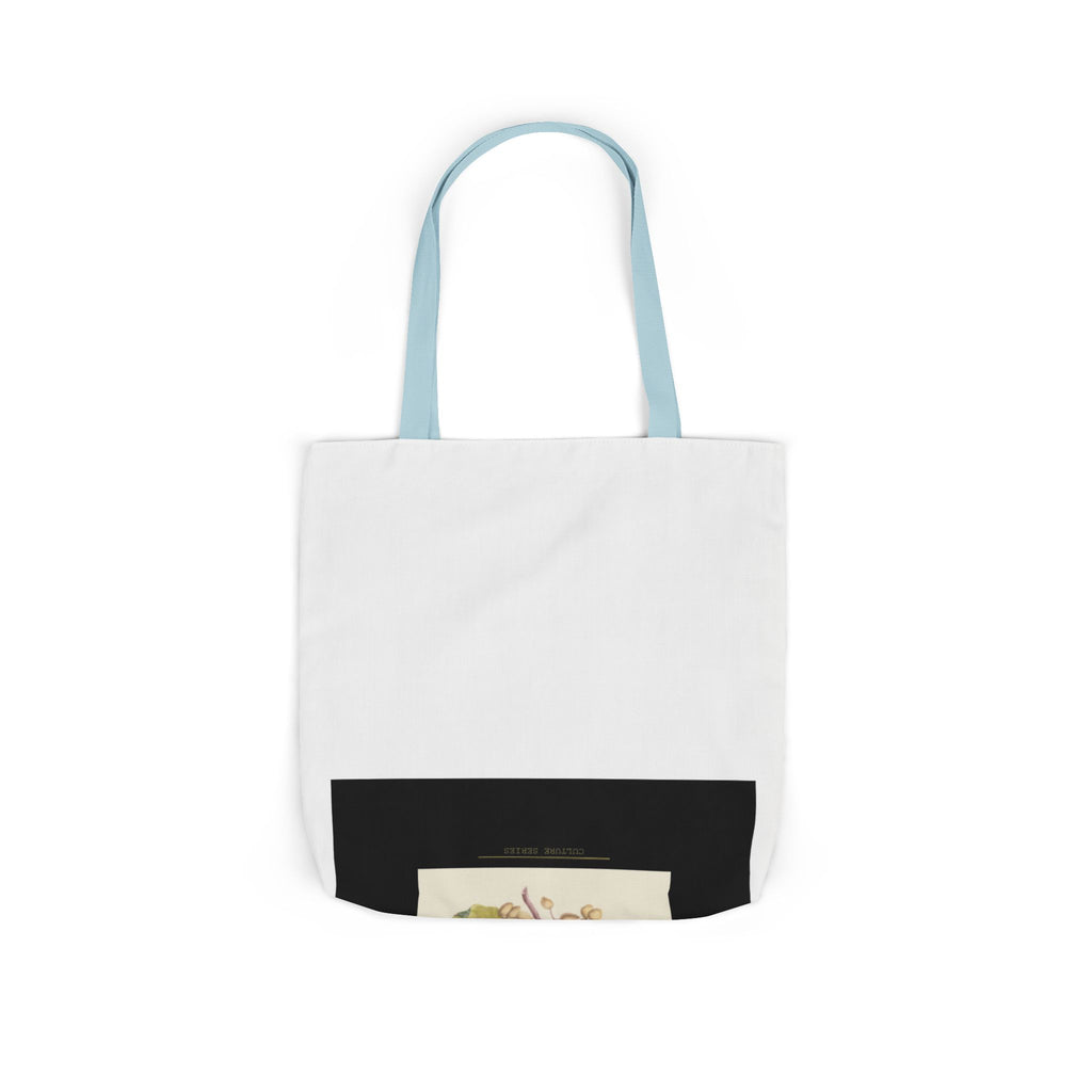 UNTAMED Vintage Botanical Blossom Canvas Tote Bag