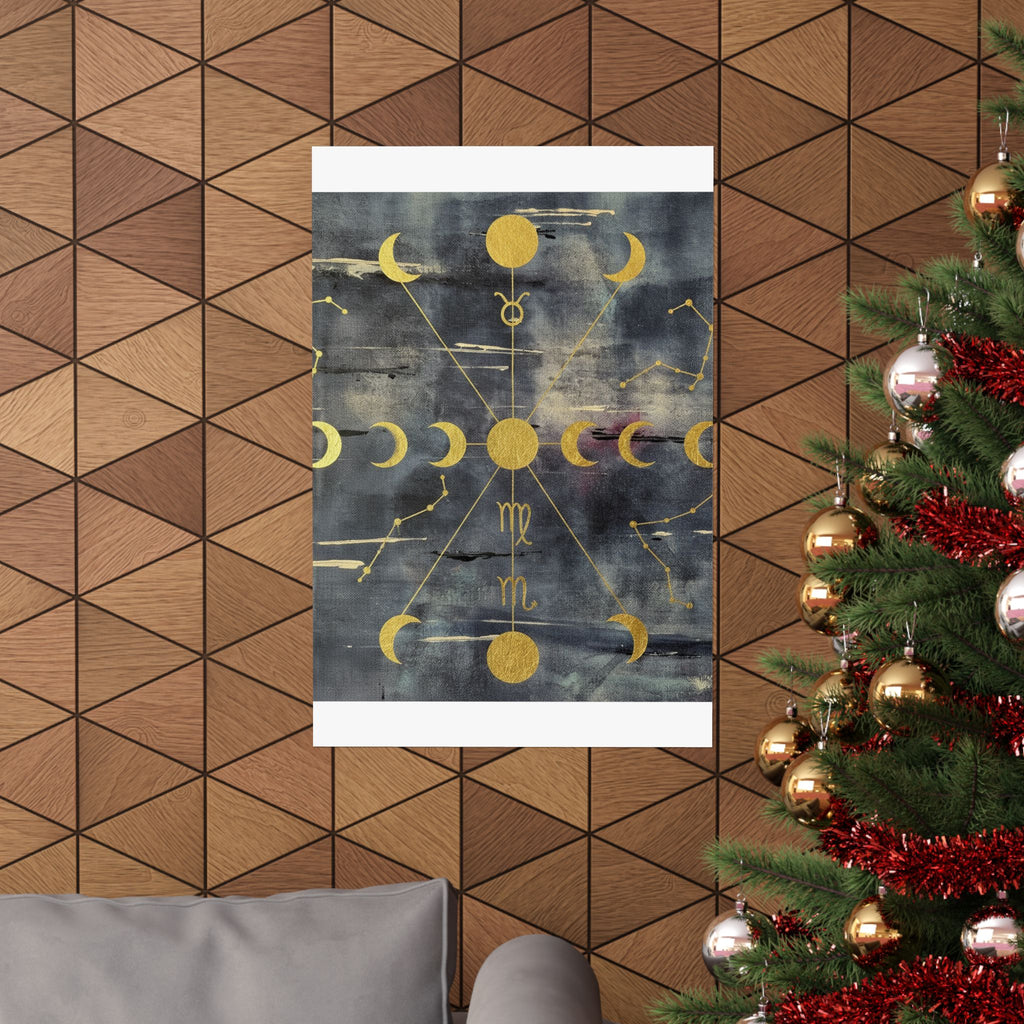 Celestial — Abstract — Matte Poster