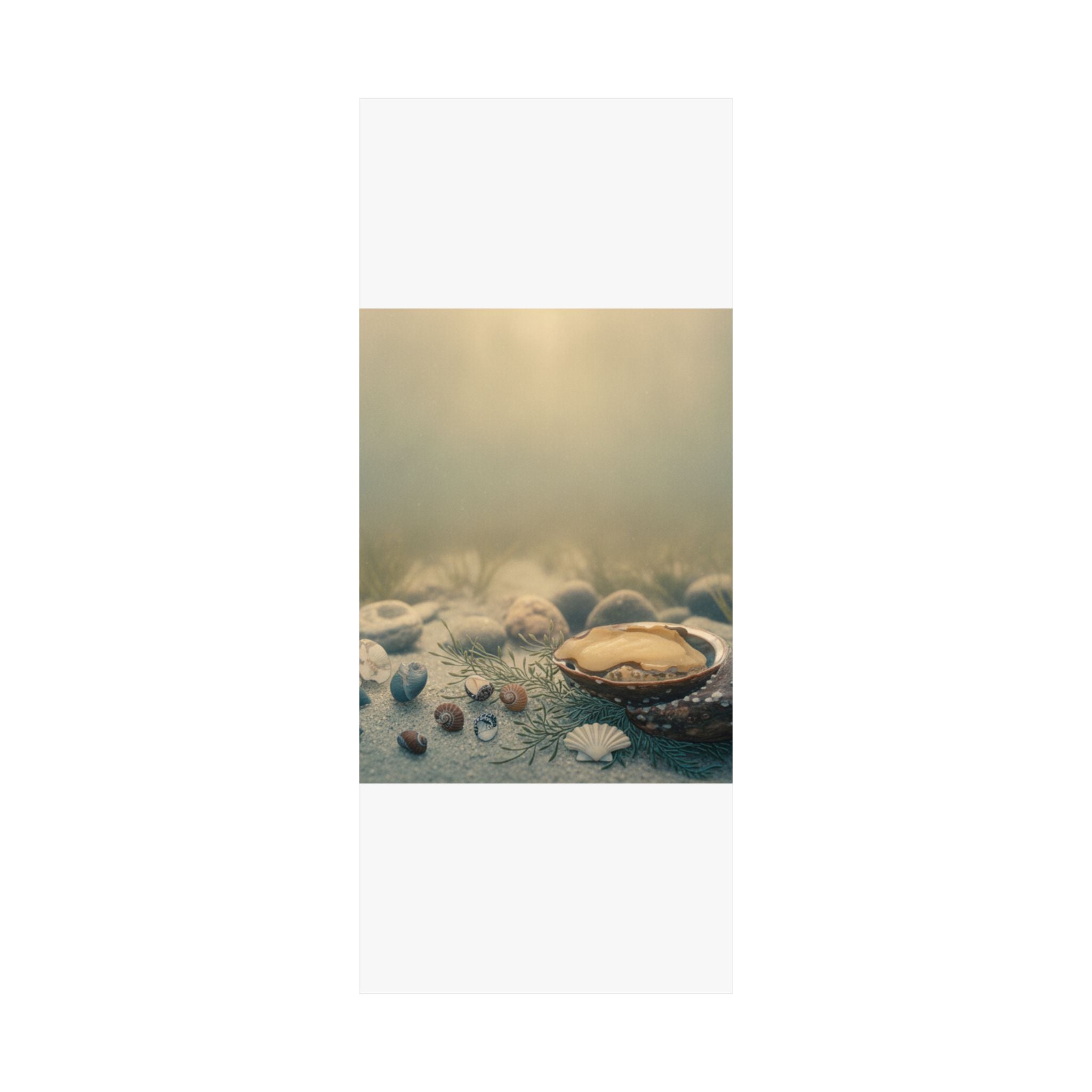 Scenic Nature — Shells Under Water — Matte Poster