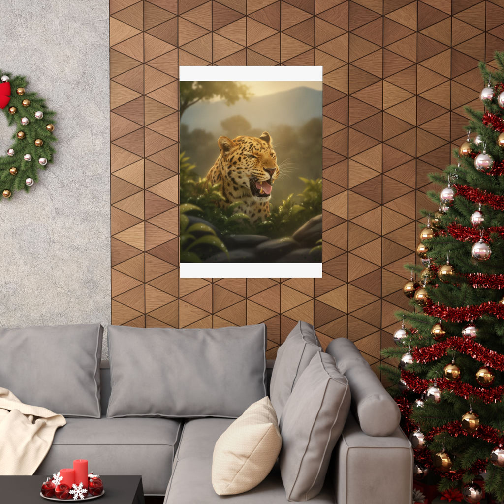 Scenic Nature — Leopard — Matte Poster