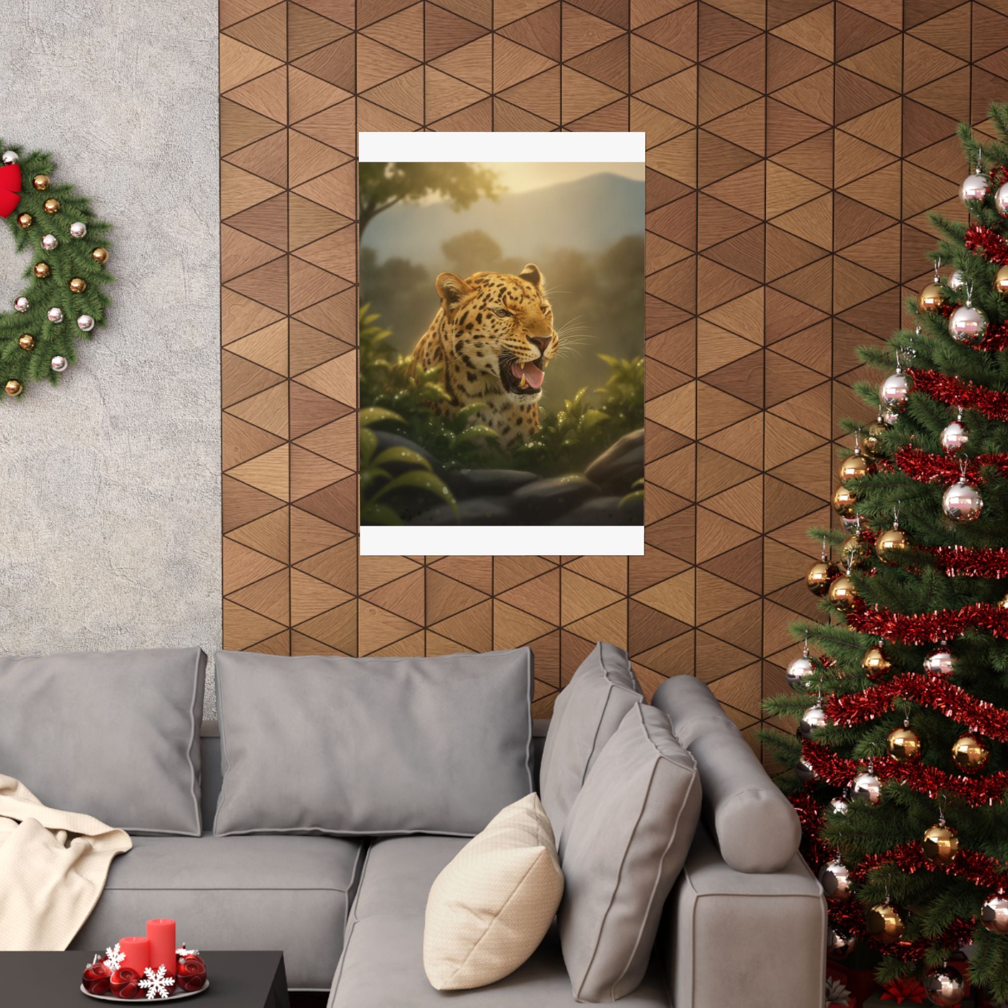 Scenic Nature — Leopard — Matte Poster