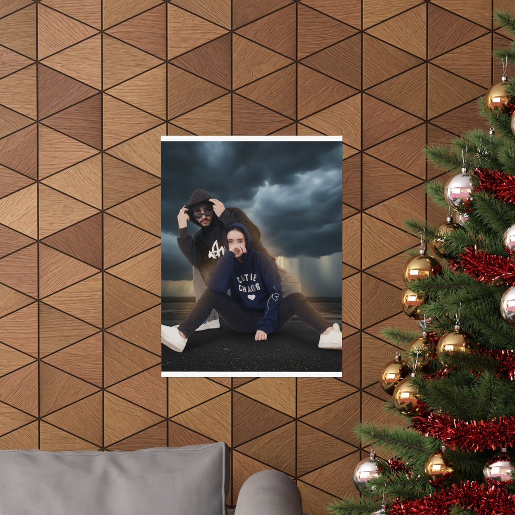 Dramatic Storm — People — Matte Poster