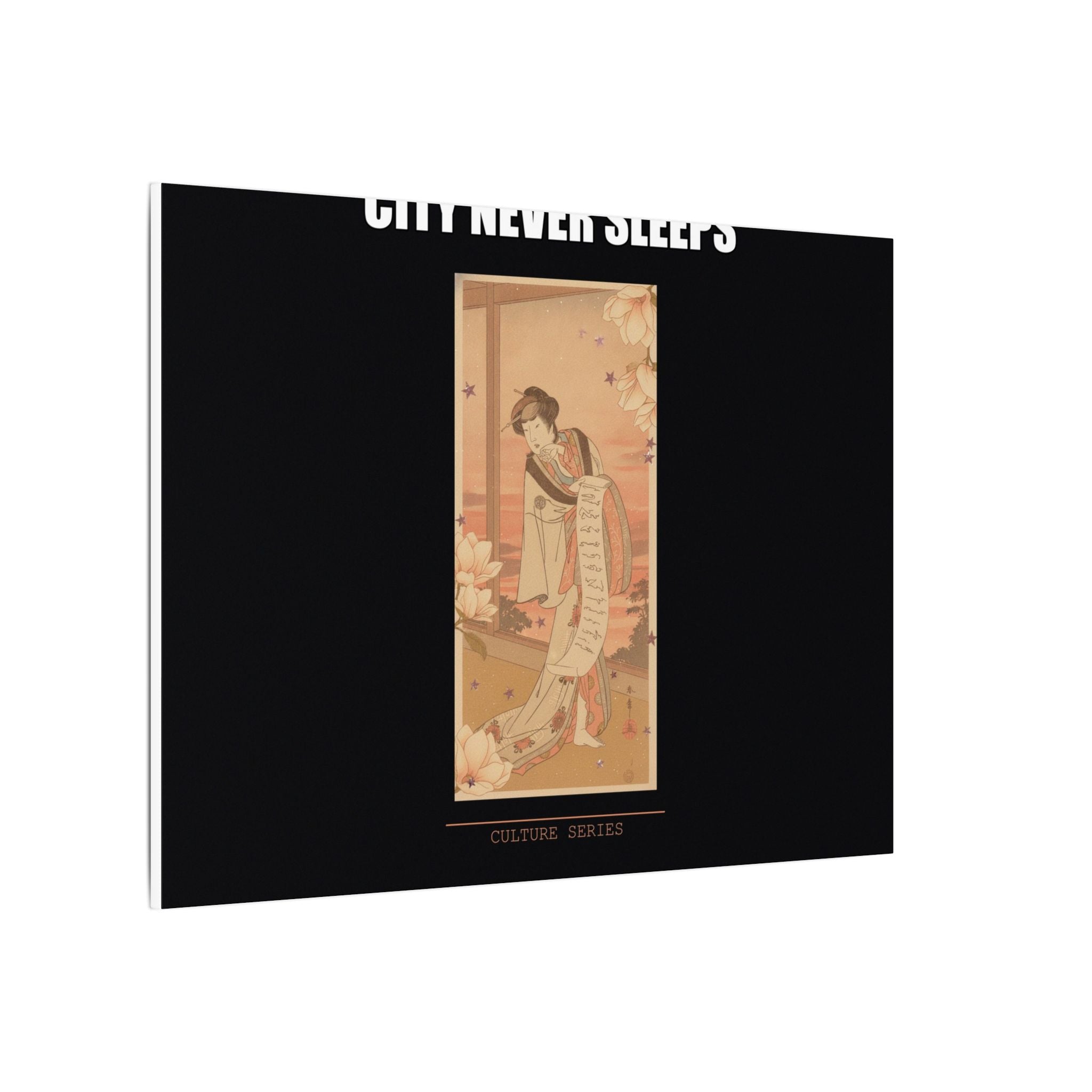 STREET CERTIFIED | The Second Yamashito Kinsaku As A Courtesan Standing In A Room — Matte Canvas