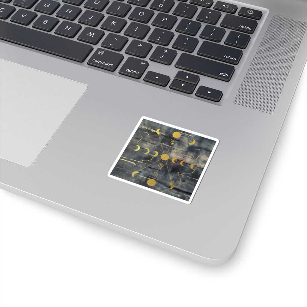 Celestial — Abstract — Kiss-Cut Sticker