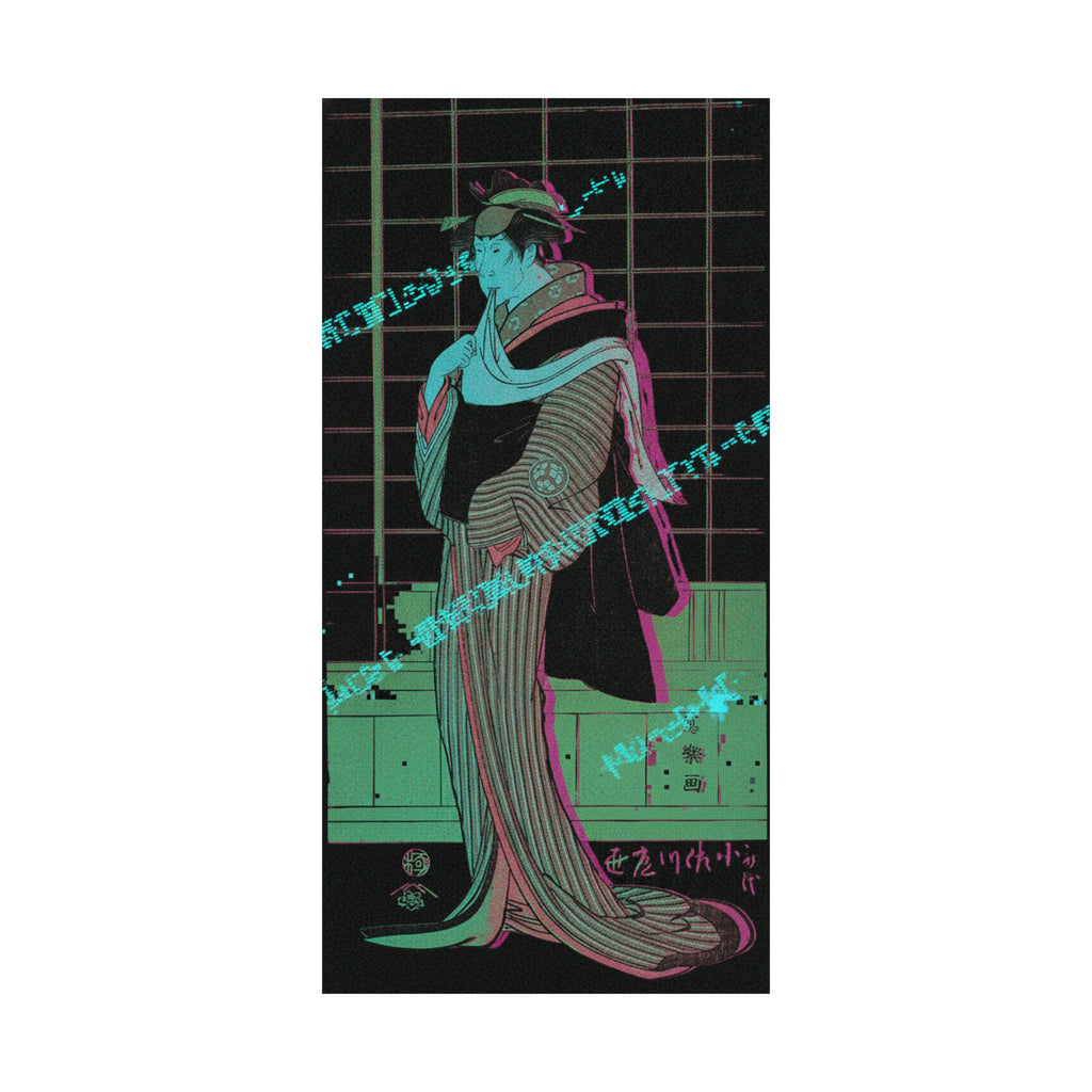 Glitch Culture — Osagawa Tsuneyo Ii As The Hairdresser O-Roku — Matte Poster