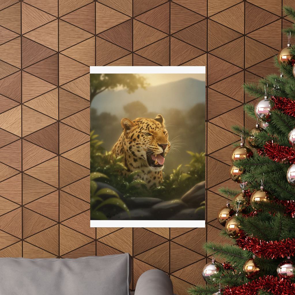 Scenic Nature — Leopard — Matte Poster