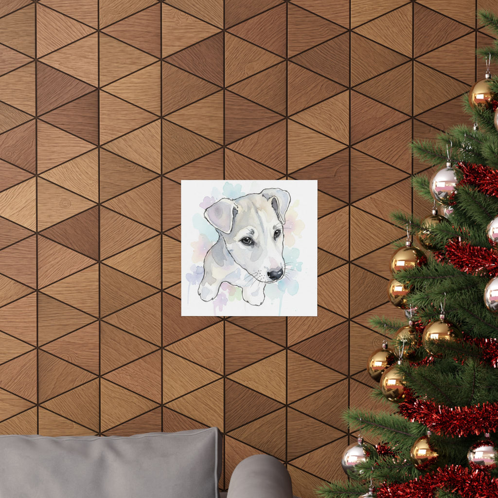 Watercolor — Dog — Matte Poster