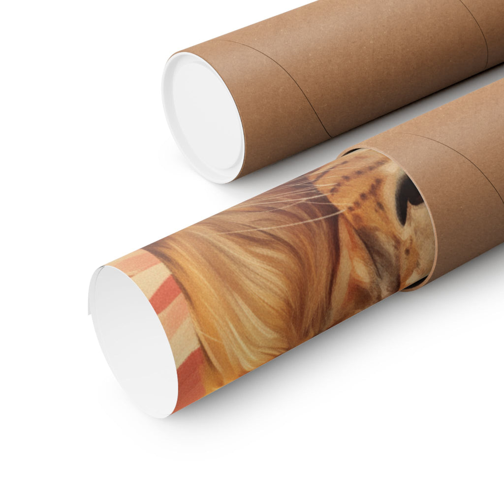 Southern Sunset — Lion — Matte Poster