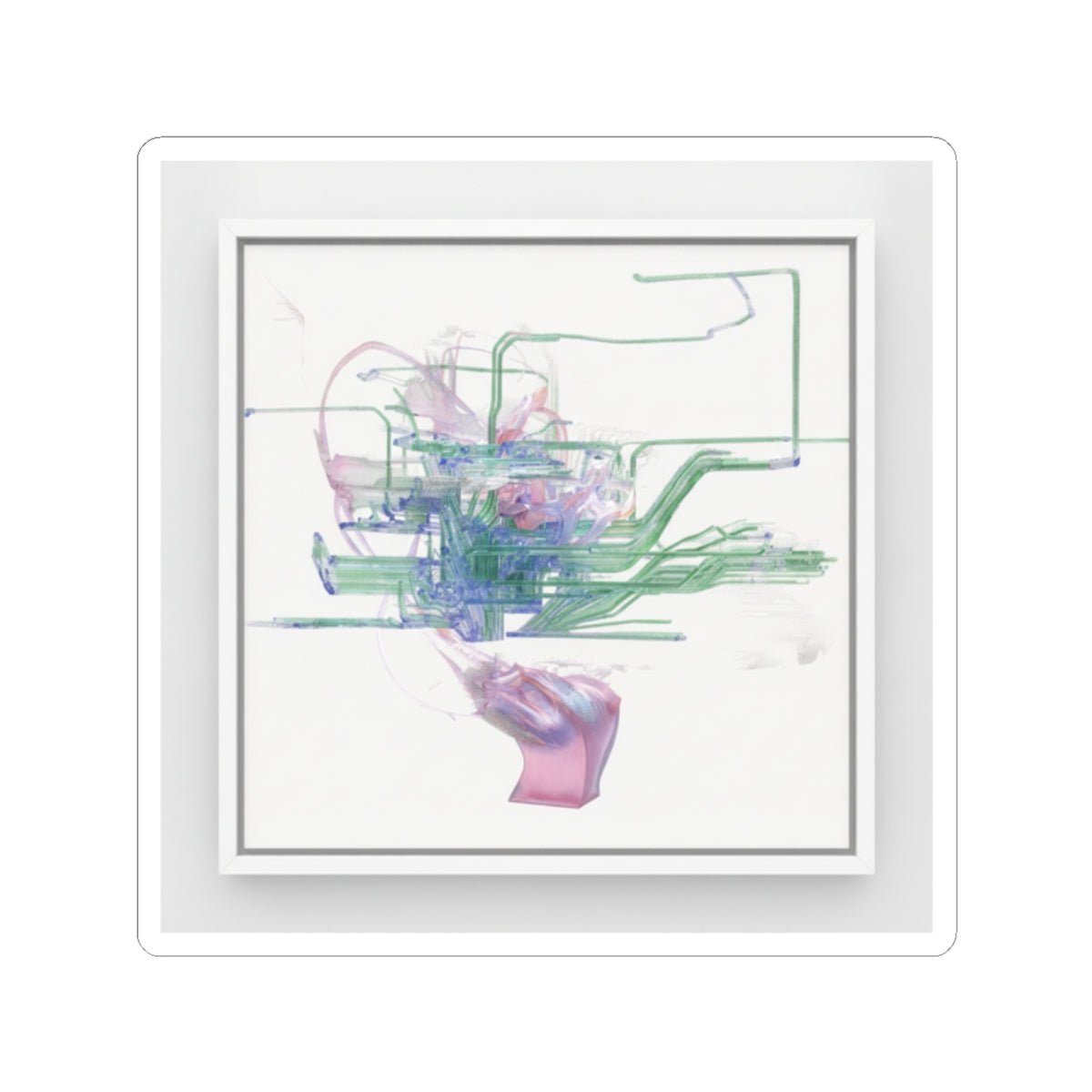 Watercolor — Abstract — Kiss-Cut Sticker
