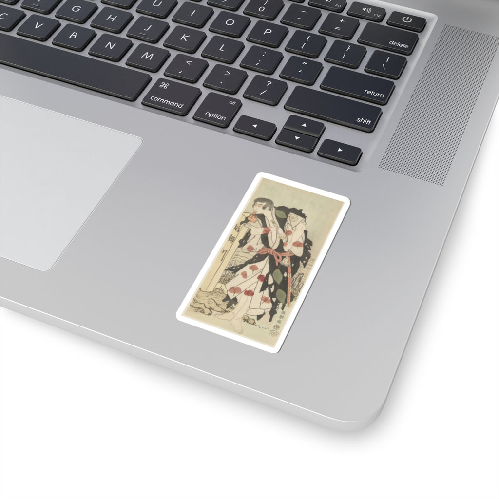 Botanical — Morita Kanya Viii As Kawachi Kanja, Disguised As Genkaibo — Kiss-Cut Sticker