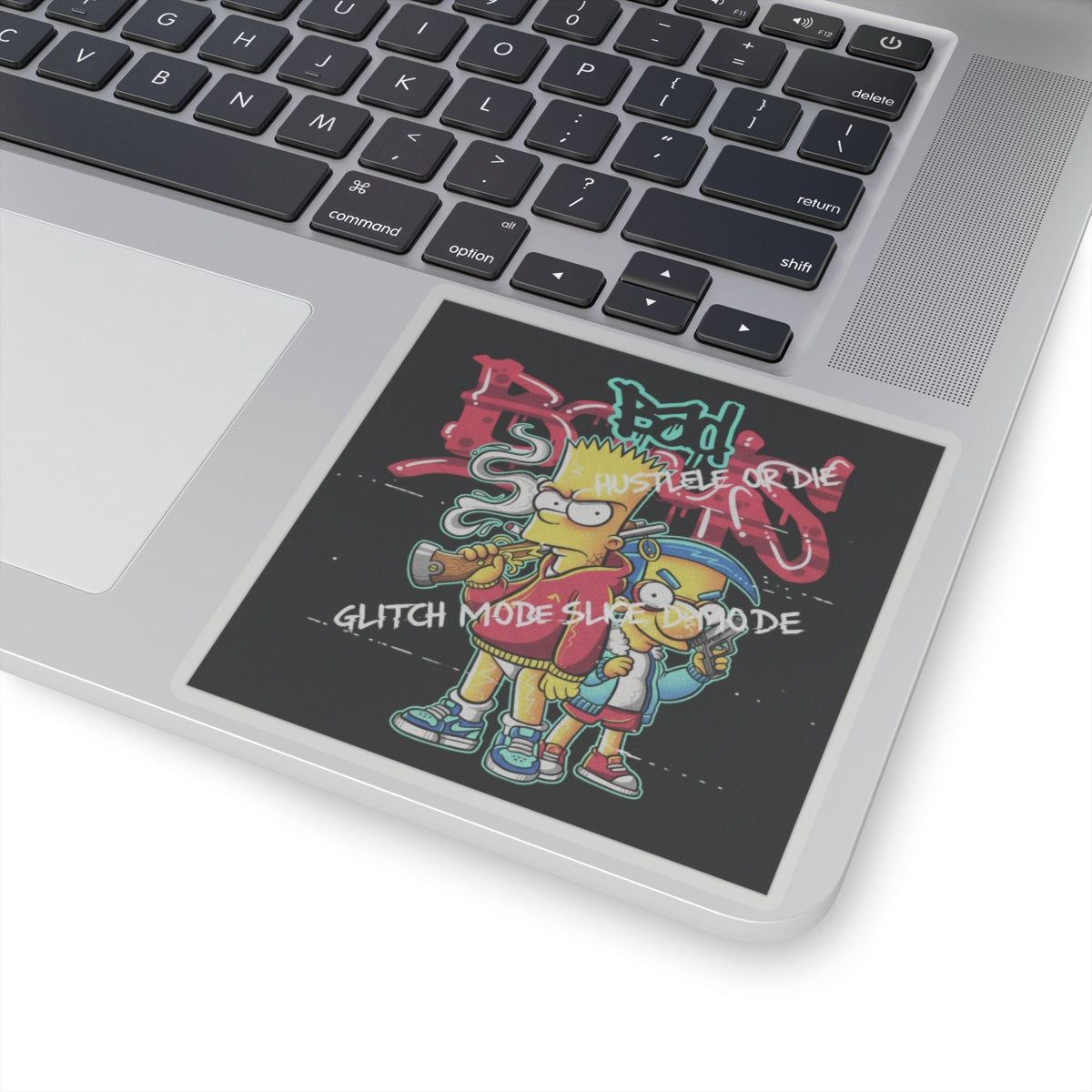 Glitch Culture — Person — Kiss-Cut Sticker
