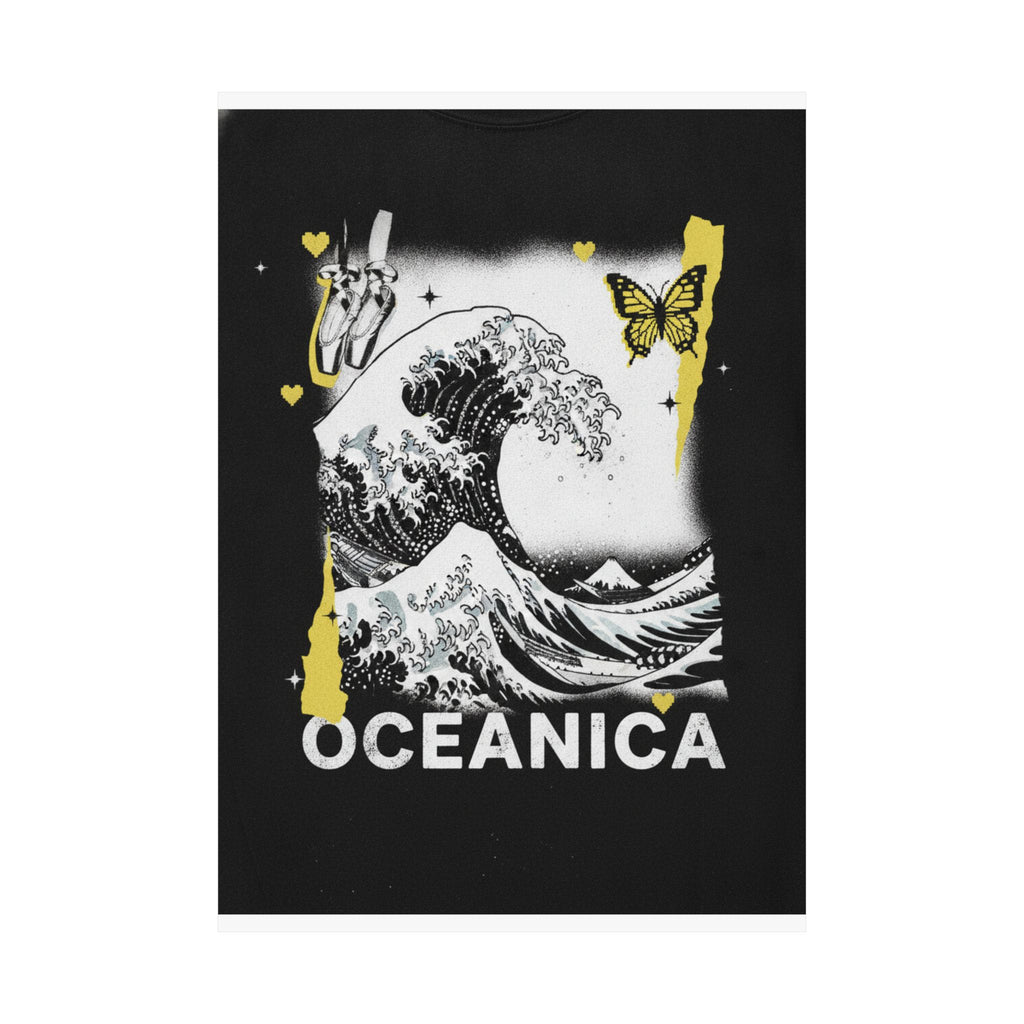 Streetwear Collage — Wave — Matte Poster