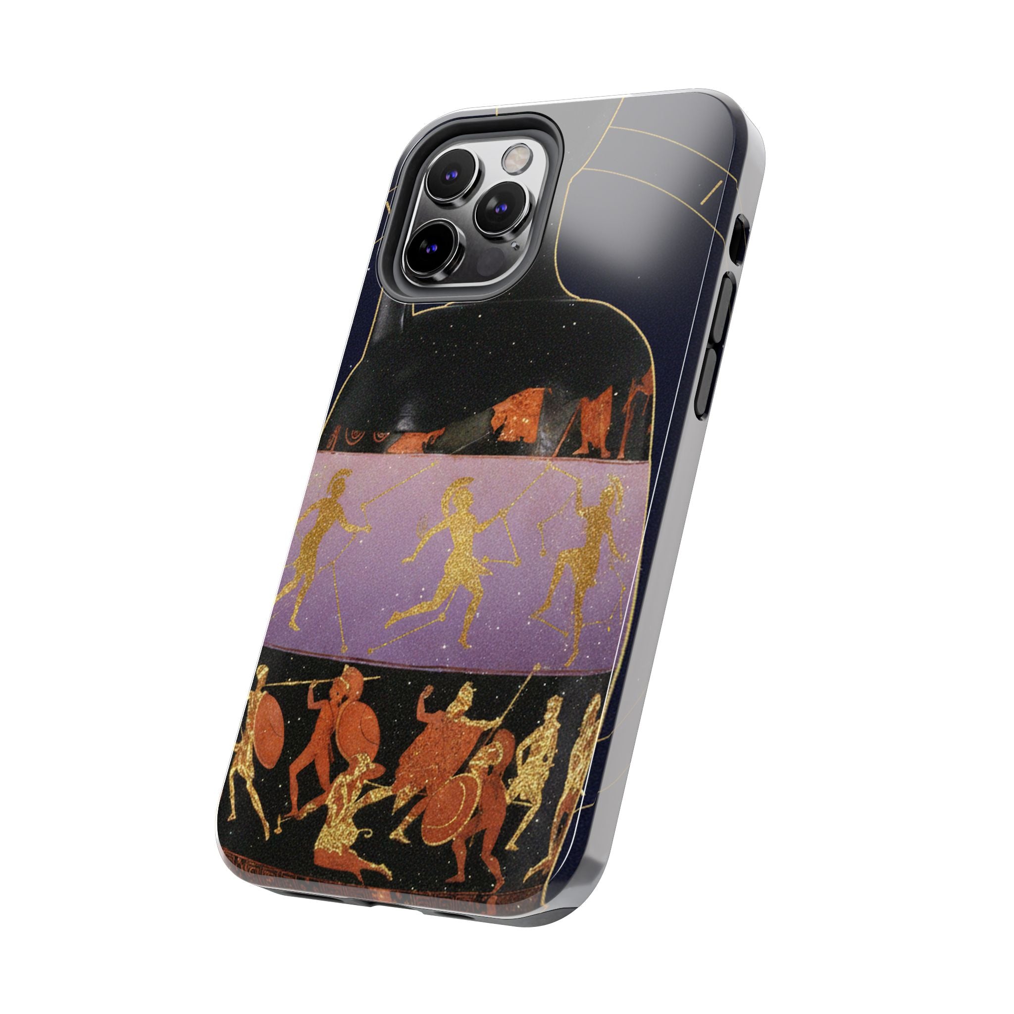 Ancient Greek Red-Figure Warriors Tough Phone Case