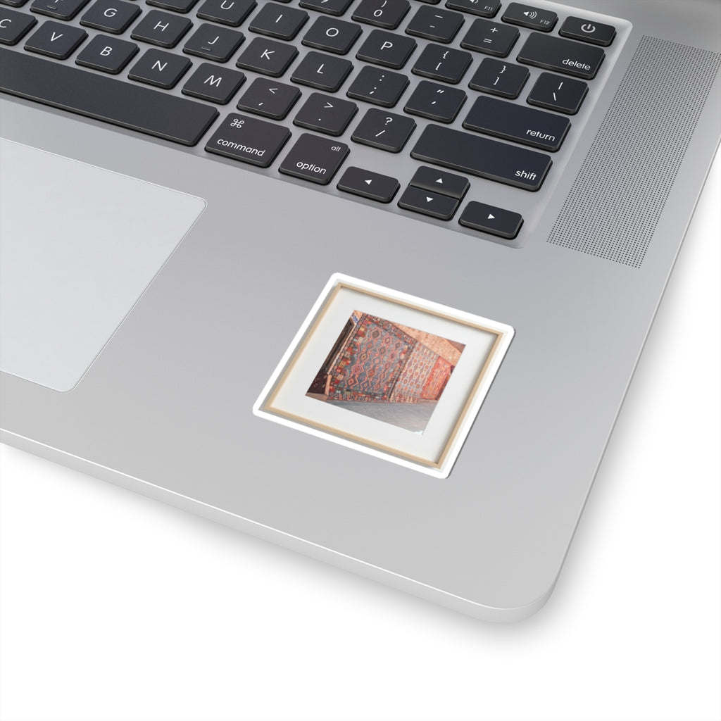 Watercolor — Rug — Kiss-Cut Sticker