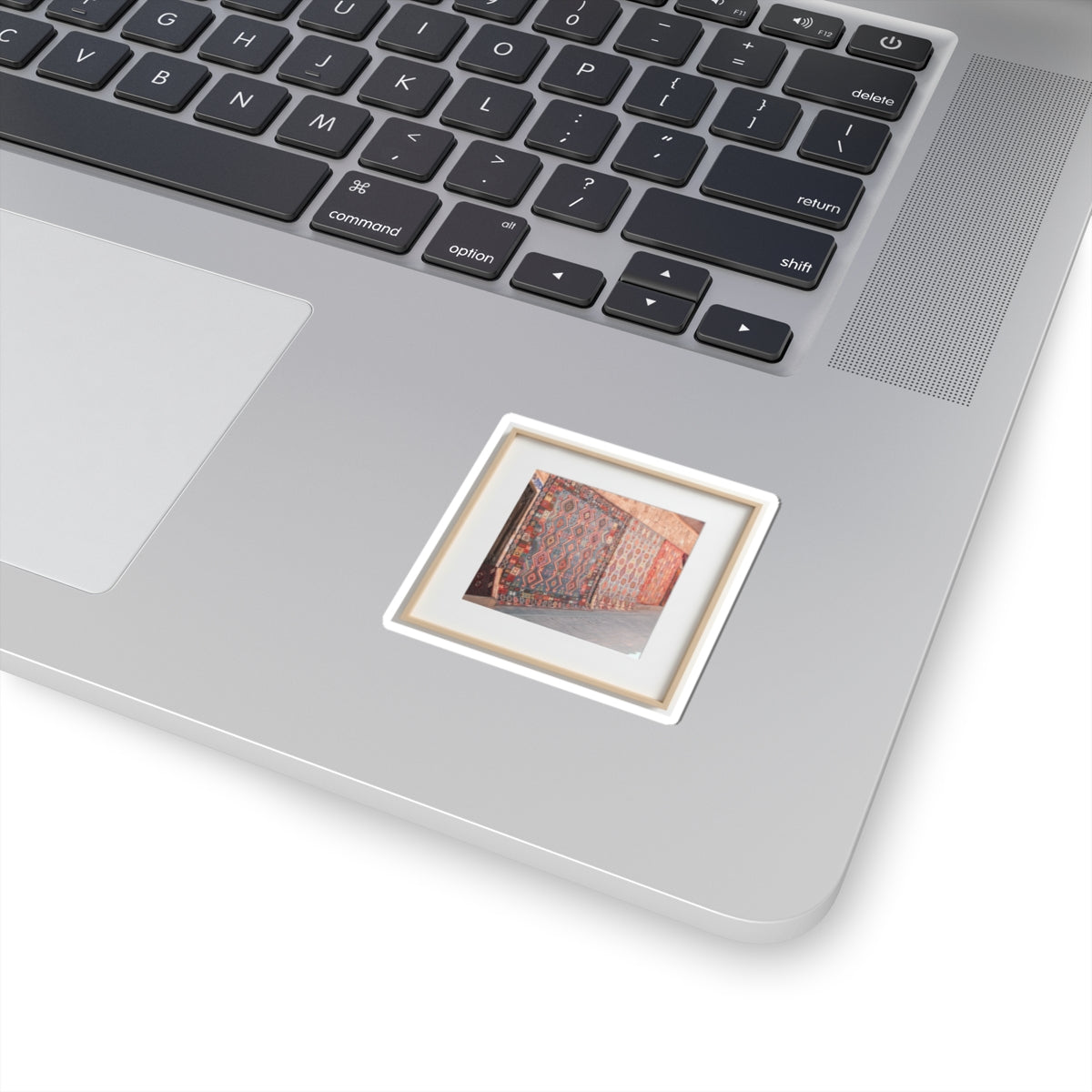 Watercolor — Rug — Kiss-Cut Sticker